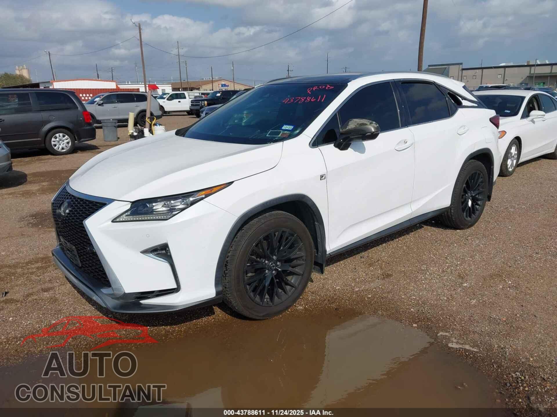LEXUS RX 350 2019 - 2T2BZMCA1KC203526