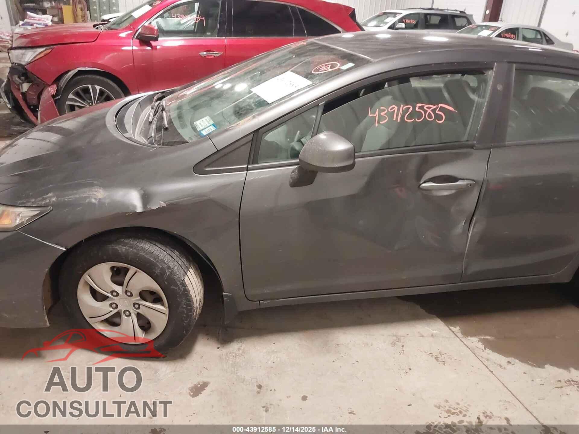 HONDA CIVIC 2013 - 2HGFB2F59DH578331