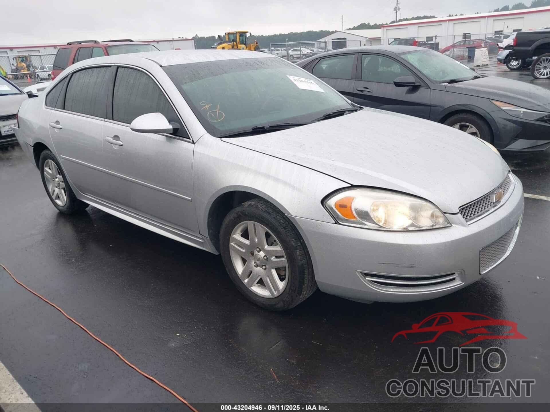 CHEVROLET IMPALA 2012 - 2G1WG5E31C1260432