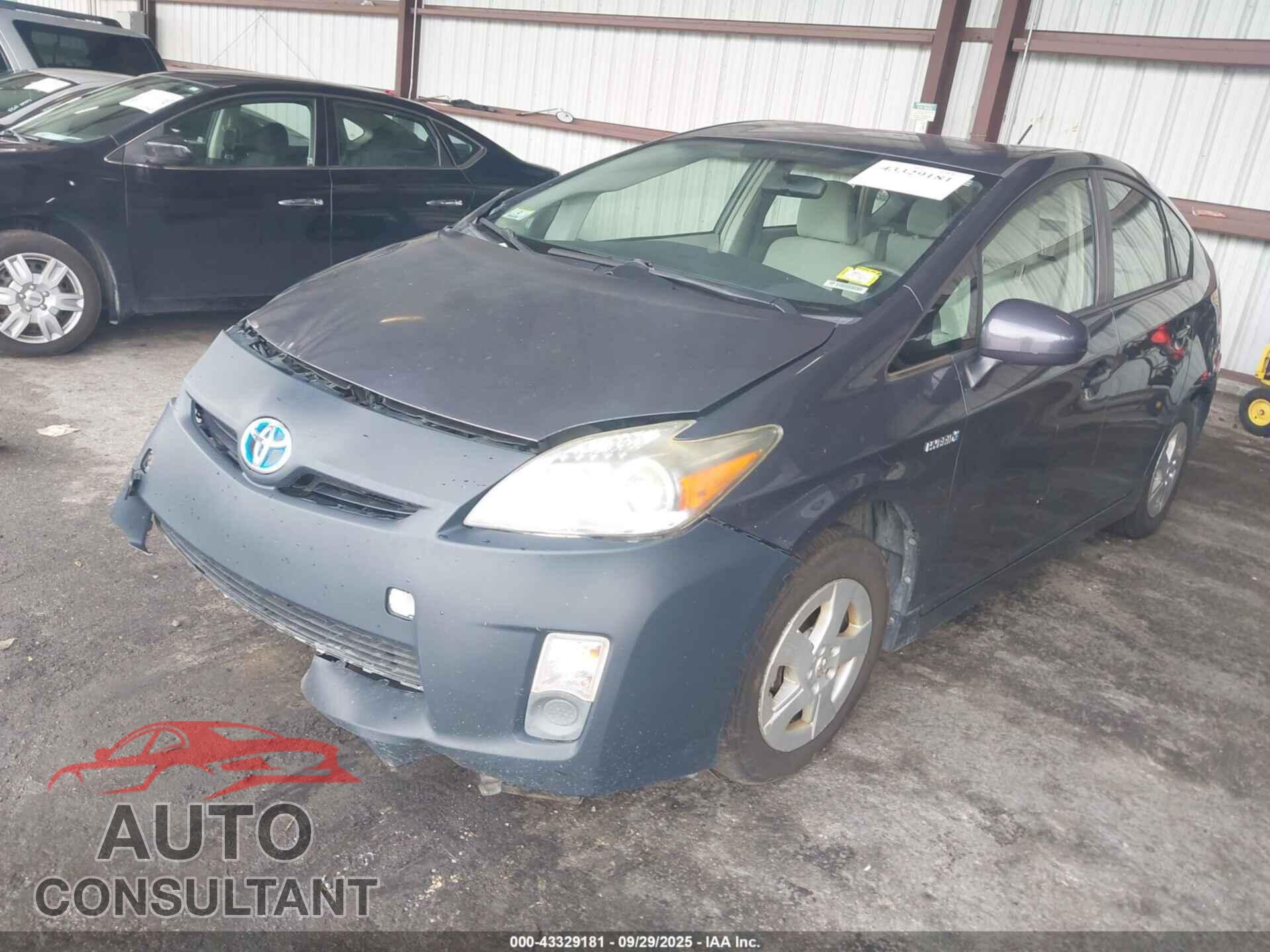 TOYOTA PRIUS 2010 - JTDKN3DU9A0022346