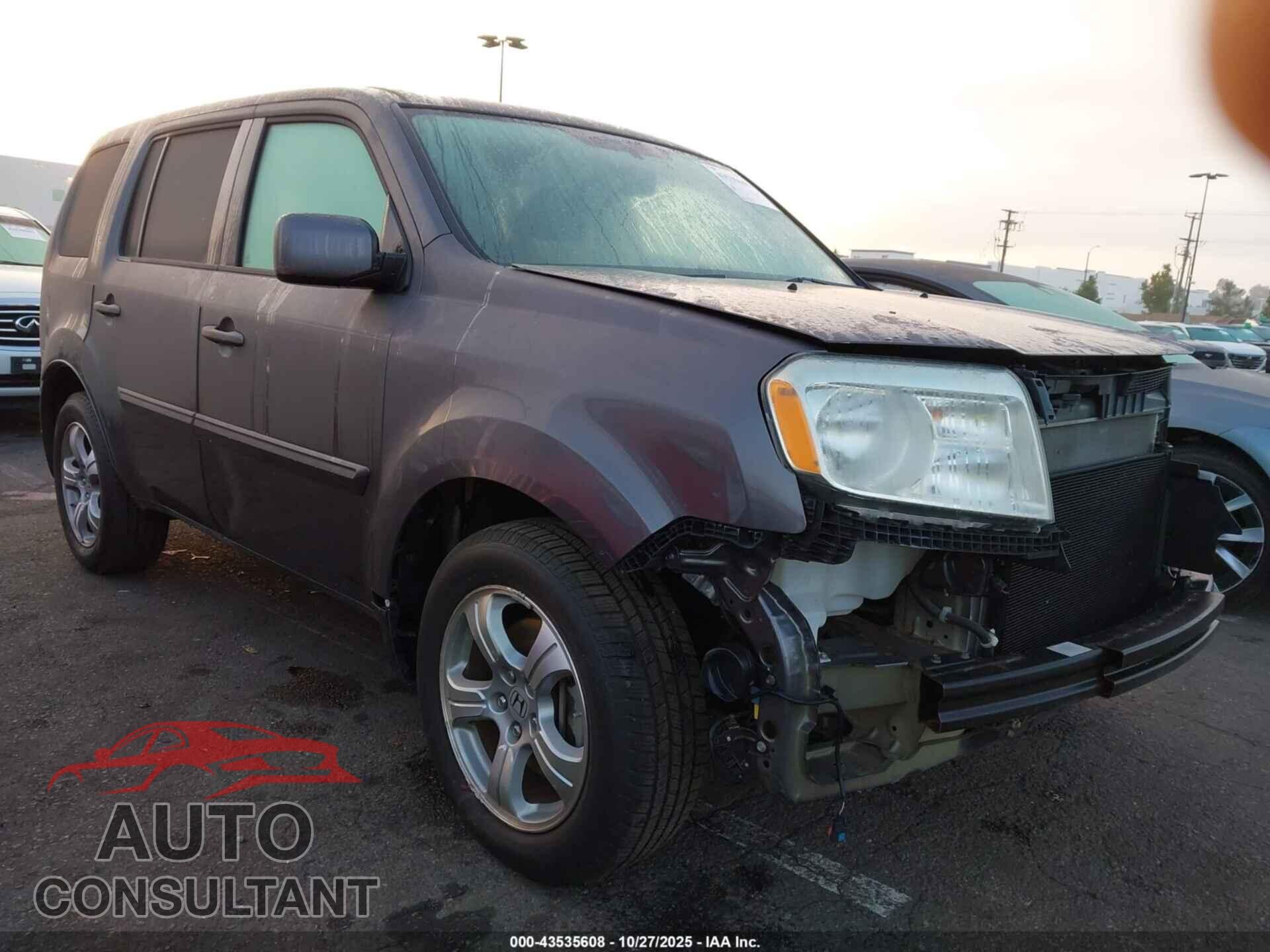 HONDA PILOT 2014 - 5FNYF3H53EB026314