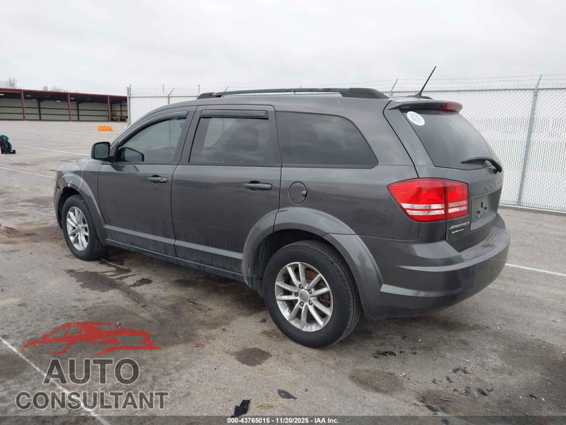 DODGE JOURNEY 2017 - 3C4PDCAB4HT684117