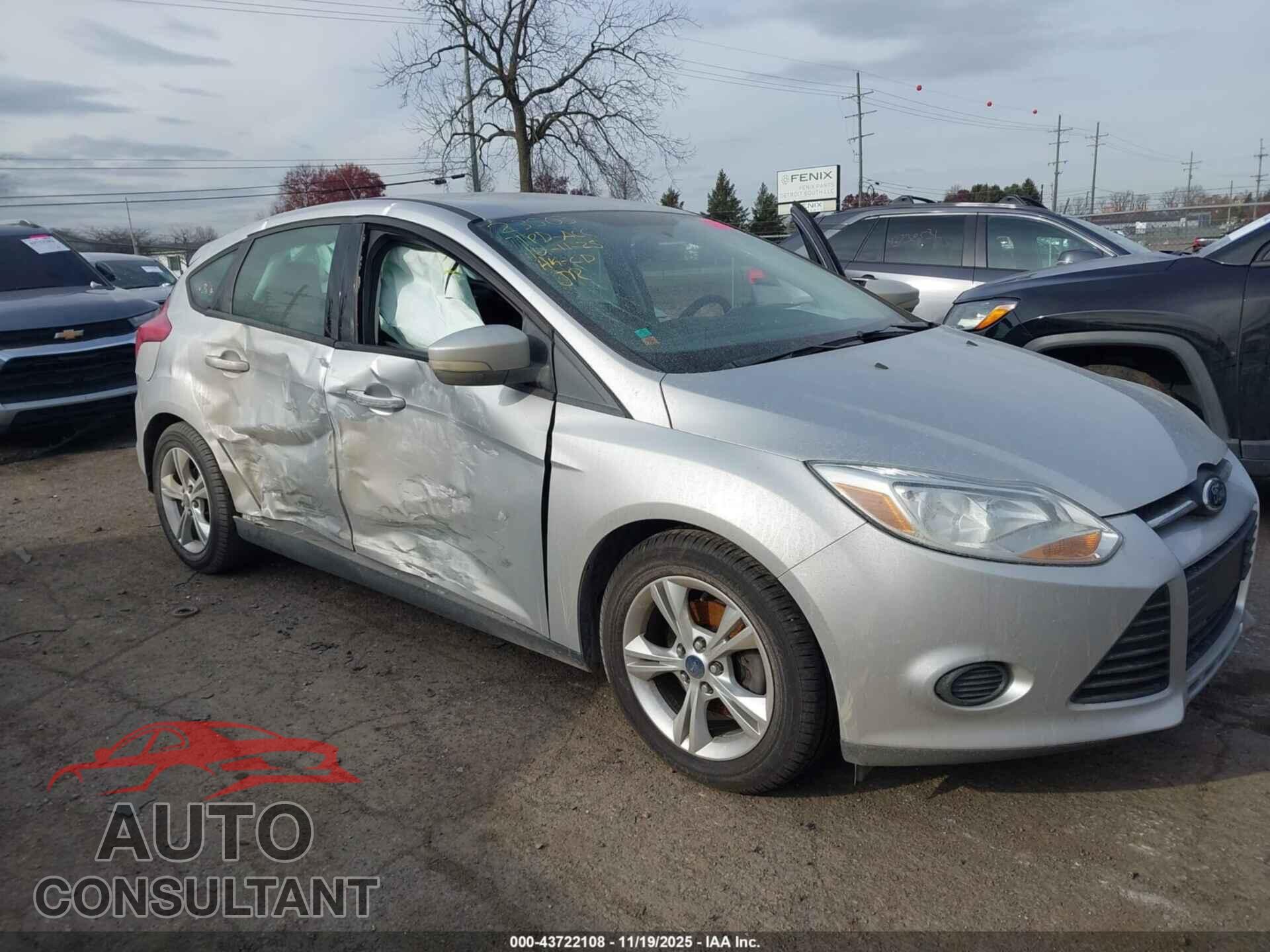 FORD FOCUS 2013 - 1FADP3K27DL372152