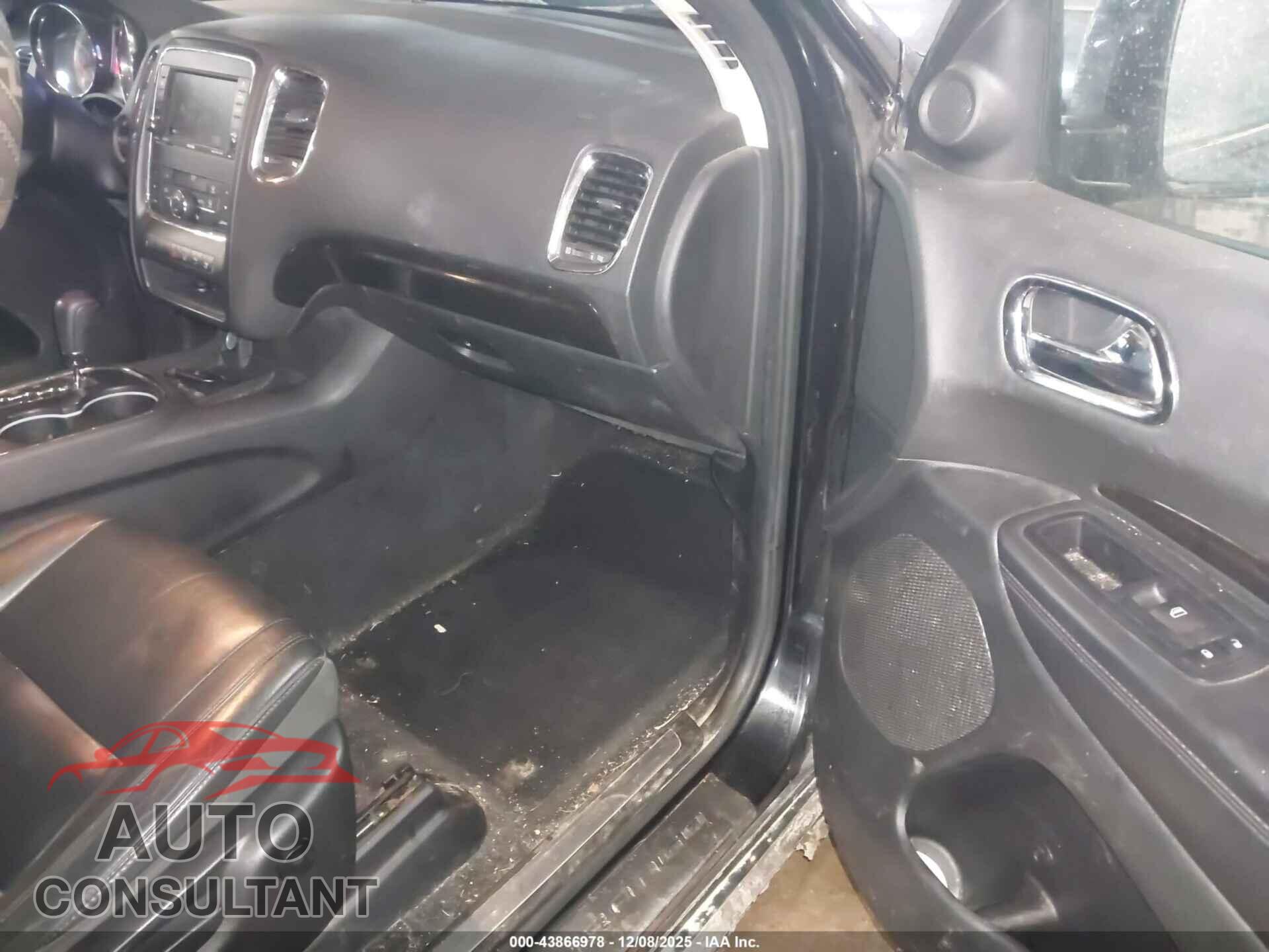 DODGE DURANGO 2013 - 1C4RDJDG8DC509492