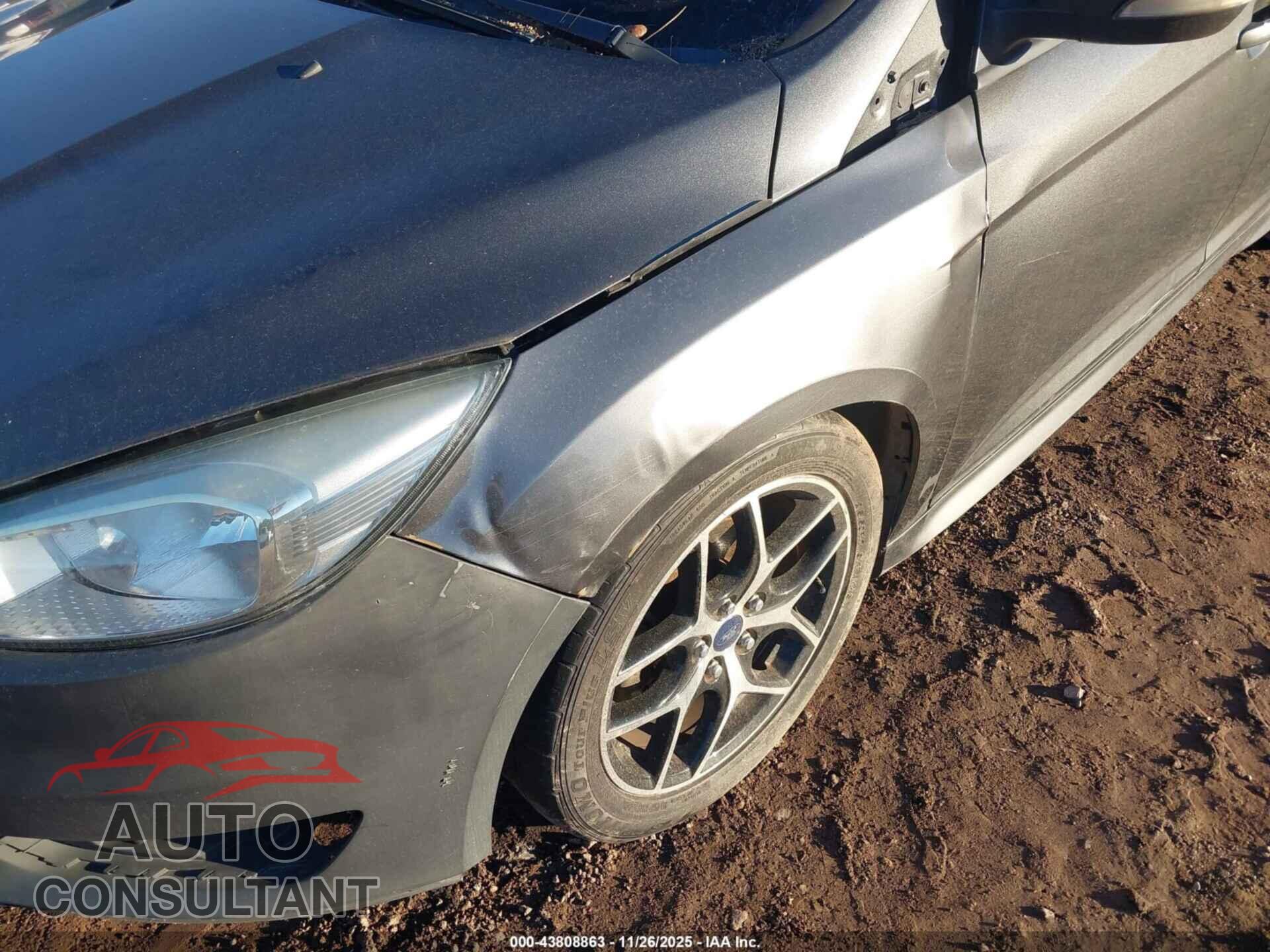 FORD FOCUS 2016 - 1FADP3F25GL309520