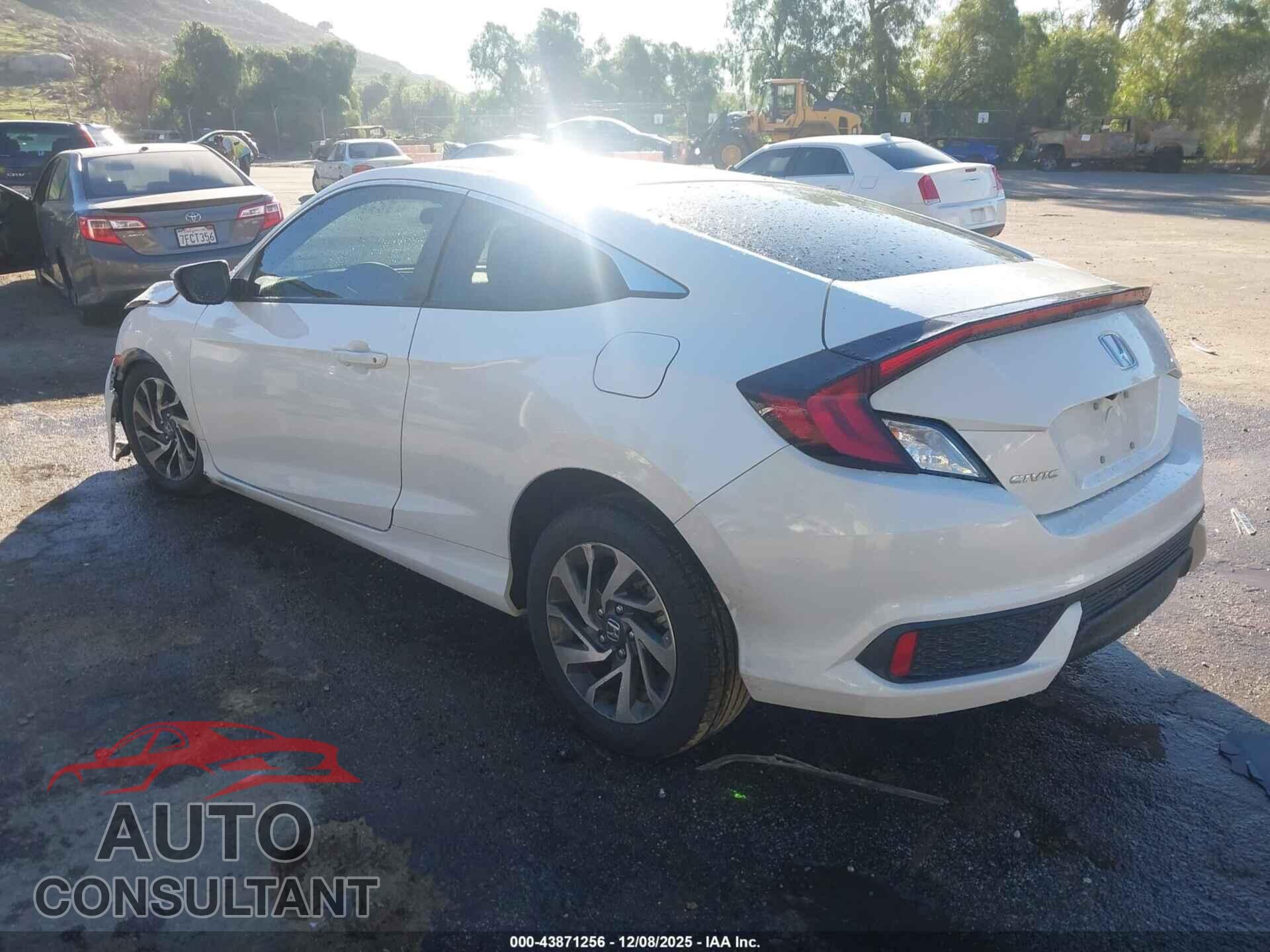 HONDA CIVIC 2019 - 2HGFC4B60KH310451