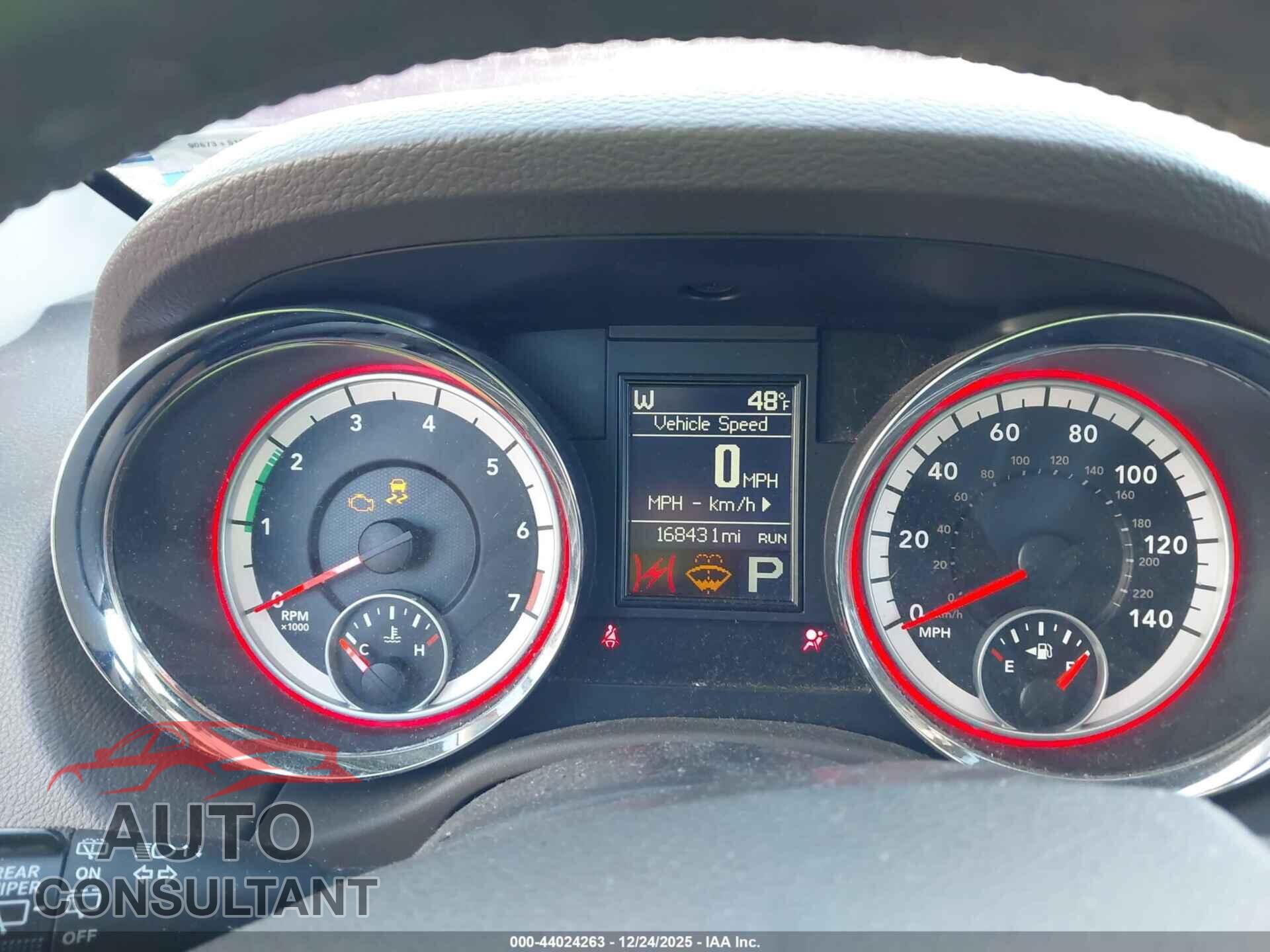 DODGE DURANGO 2013 - 1C4RDJAG8DC614361