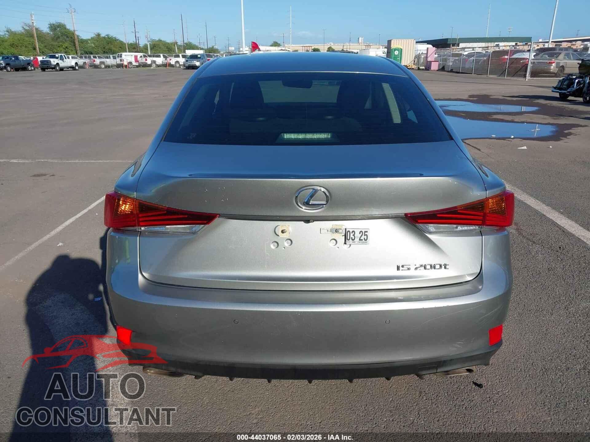 LEXUS IS 200T 2017 - JTHBA1D20H5046528
