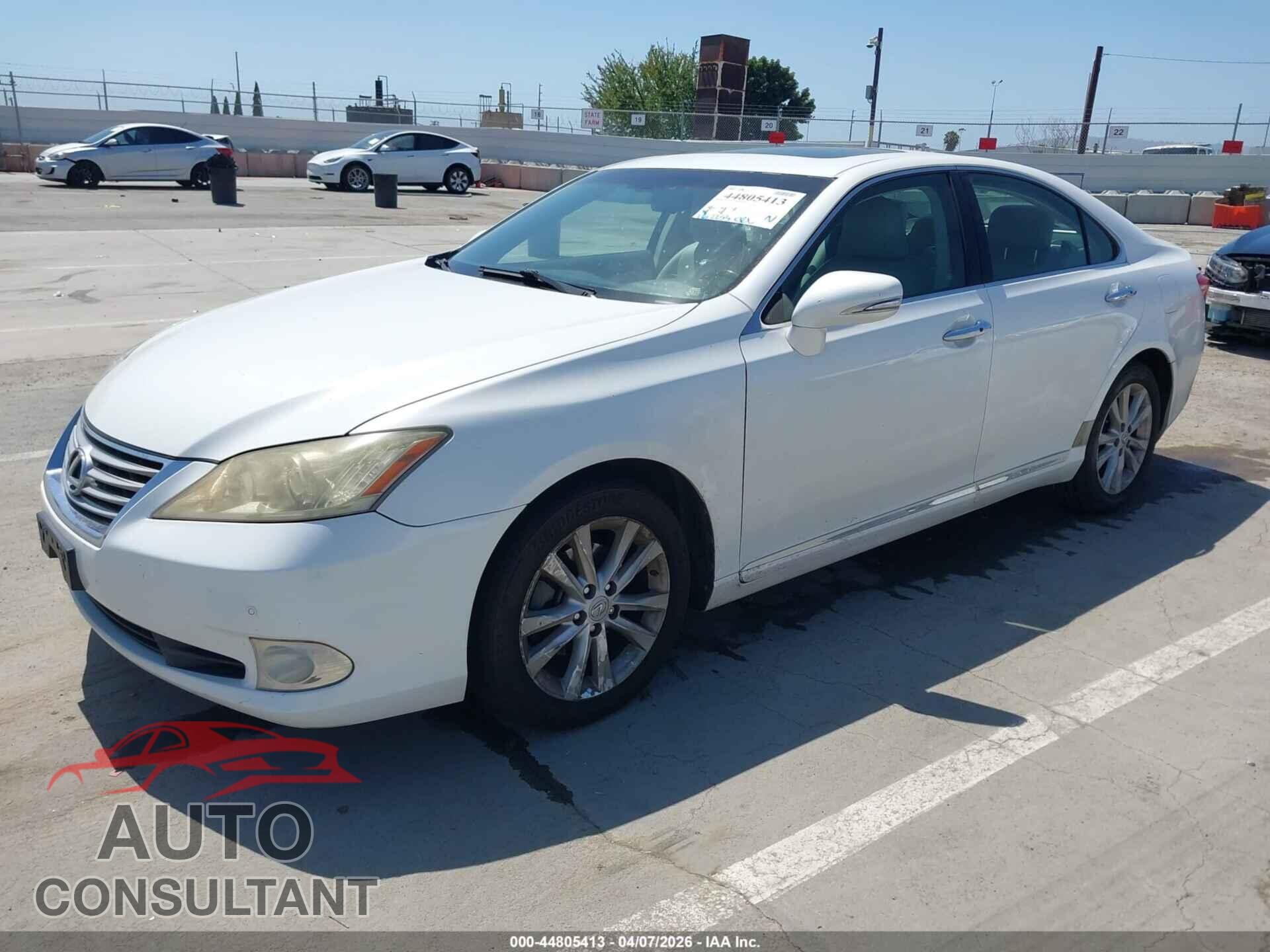 LEXUS ES 350 2011 - JTHBK1EG9B2438536