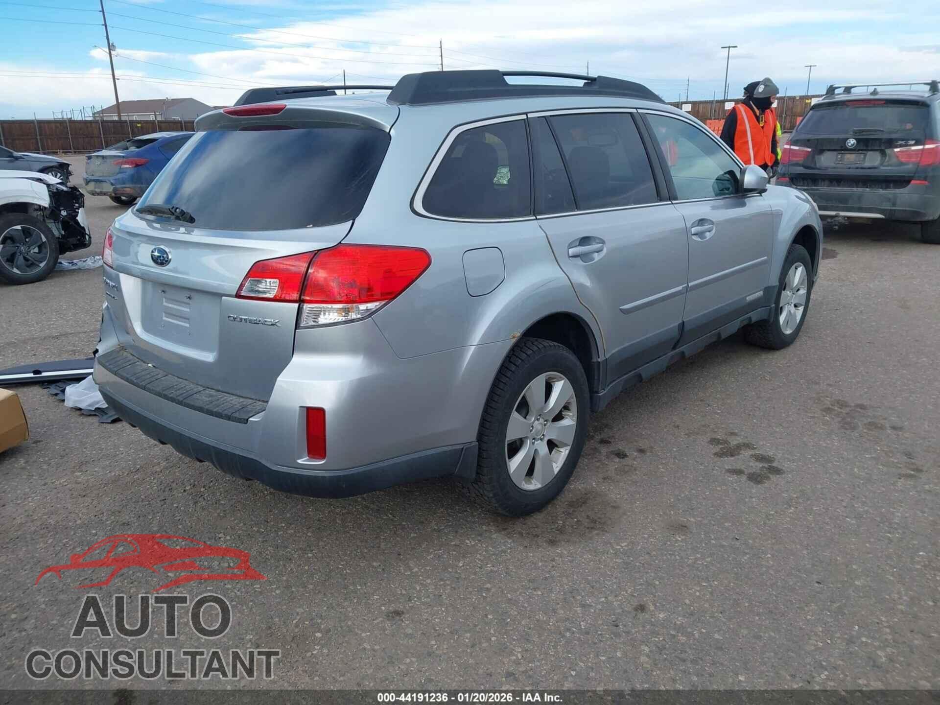 SUBARU OUTBACK 2012 - 4S4BRCCC5C3238009