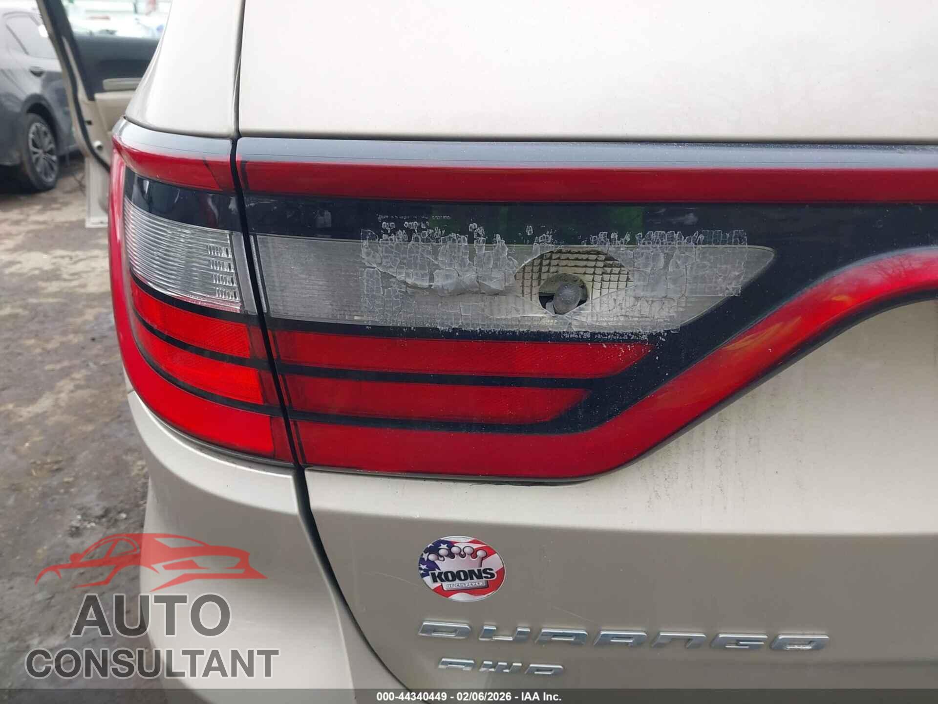 DODGE DURANGO 2015 - 1C4RDJAG6FC946866