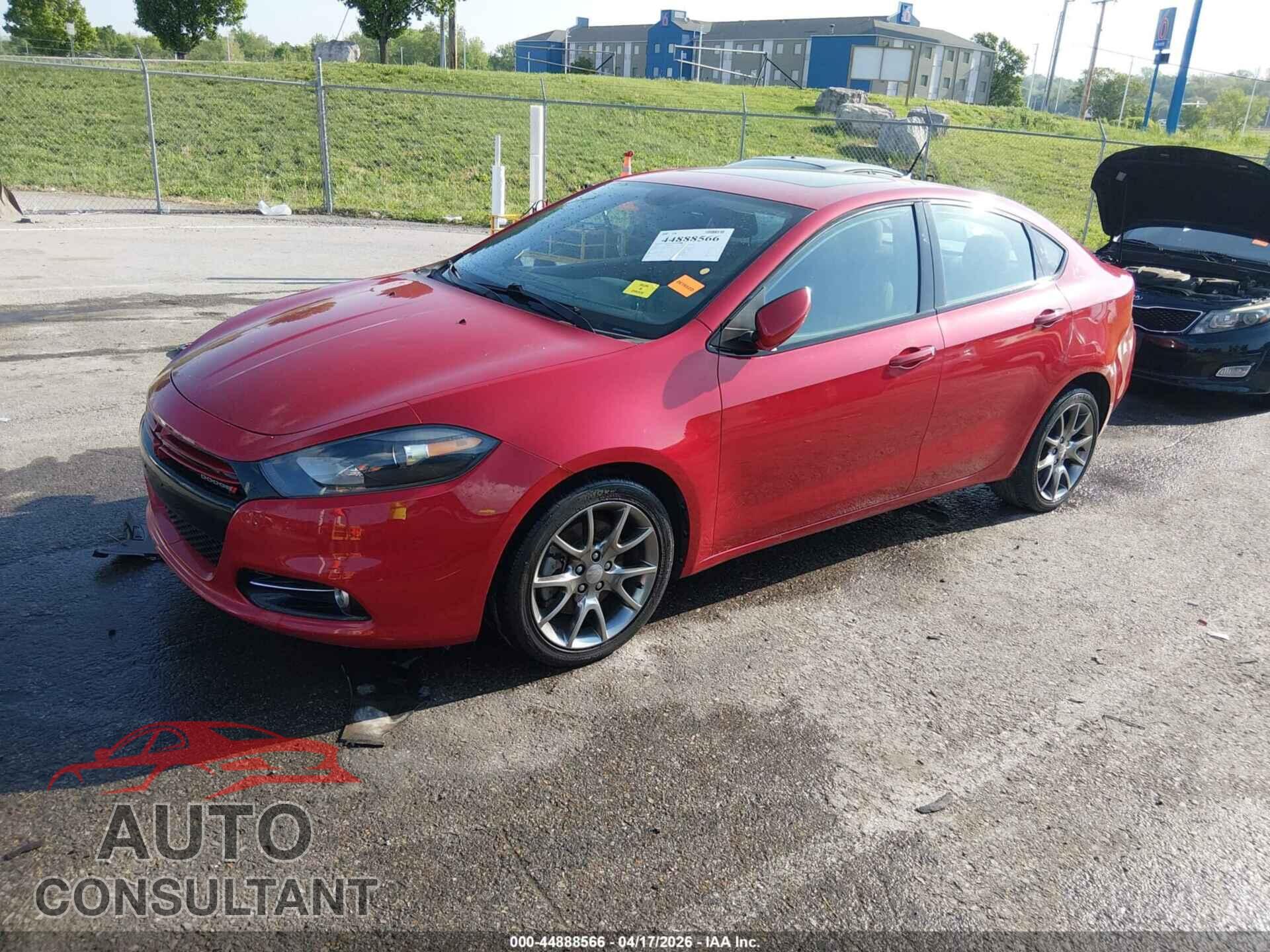 DODGE DART 2013 - 1C3CDFBH3DD691597