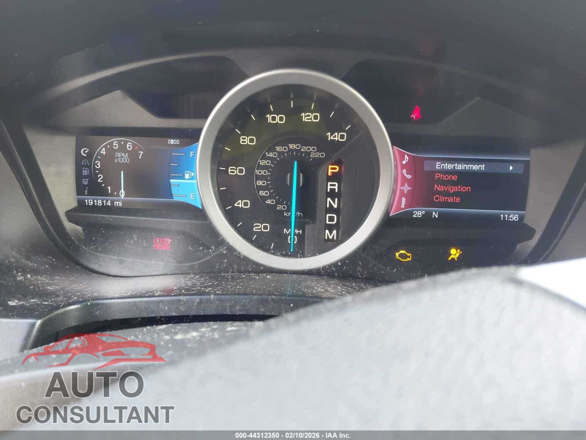 FORD EXPLORER 2013 - 1FM5K8F84DGA34902