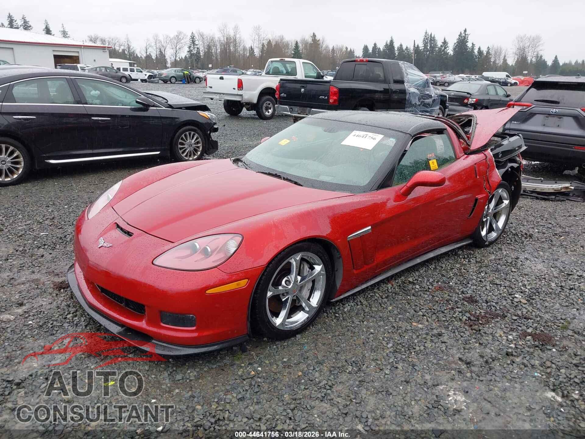 CHEVROLET CORVETTE 2013 - 1G1YS2DWXD5105427