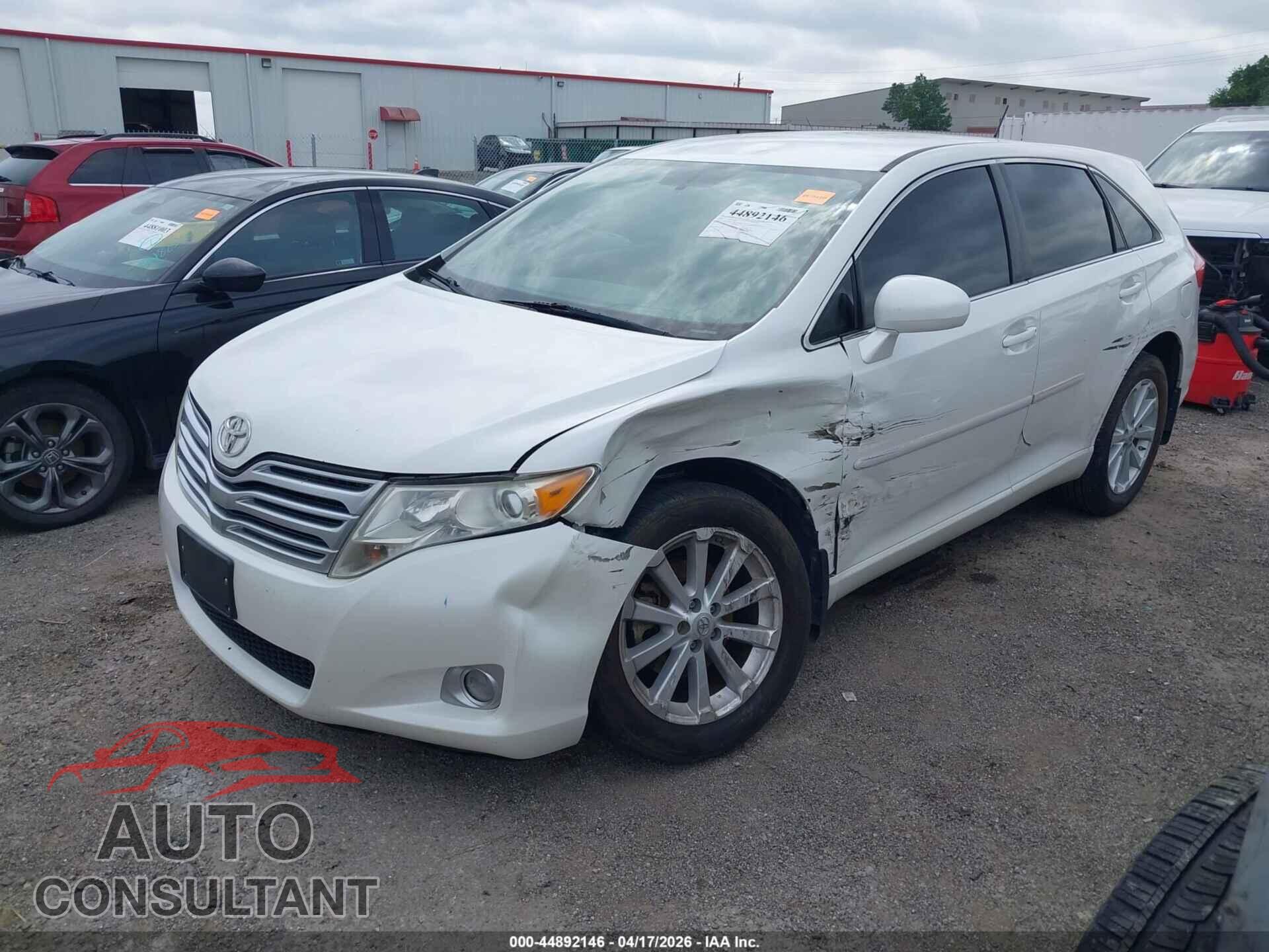 TOYOTA VENZA 2009 - 4T3ZE11A09U010591
