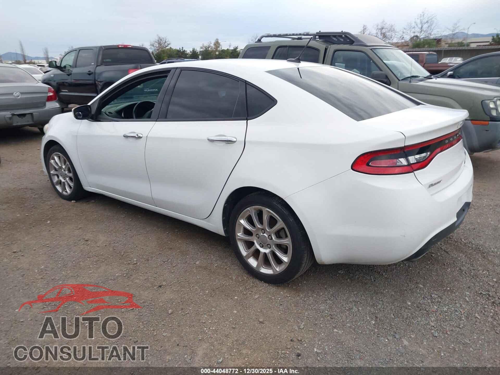 DODGE DART 2013 - 1C3CDFCH8DD321017