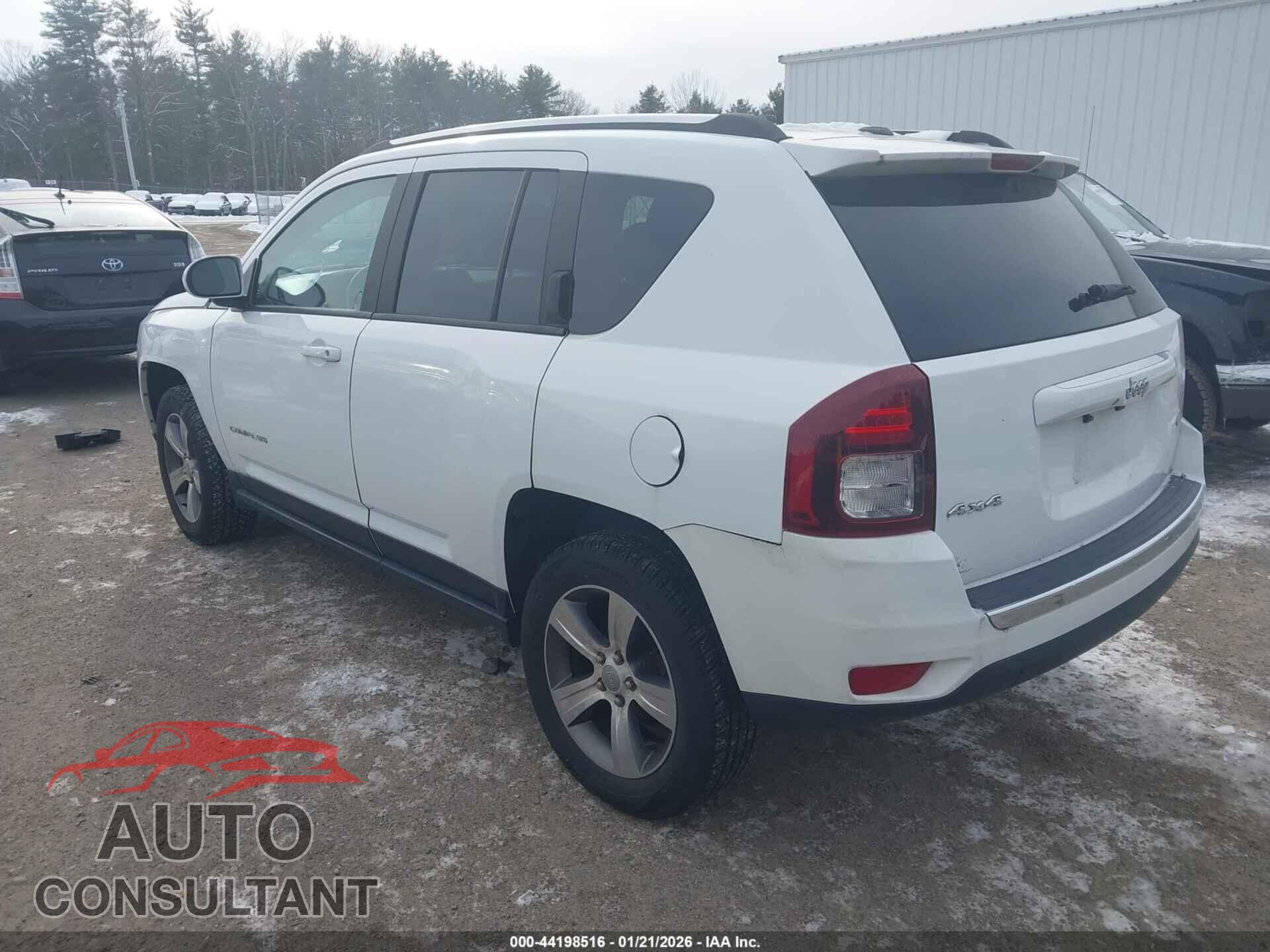 JEEP COMPASS 2017 - 1C4NJDEB1HD192599