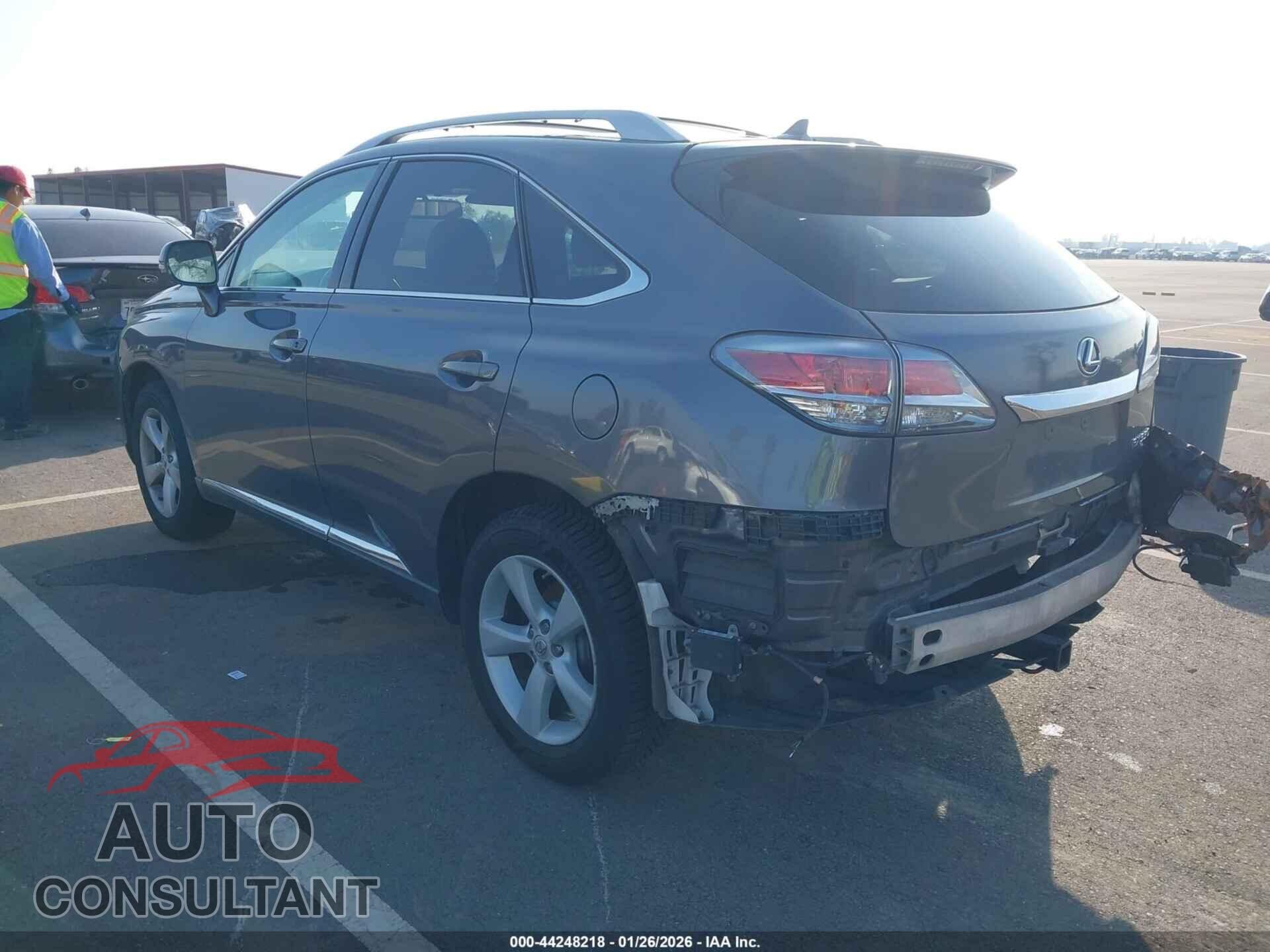 LEXUS RX 350 2013 - 2T2BK1BA4DC177611