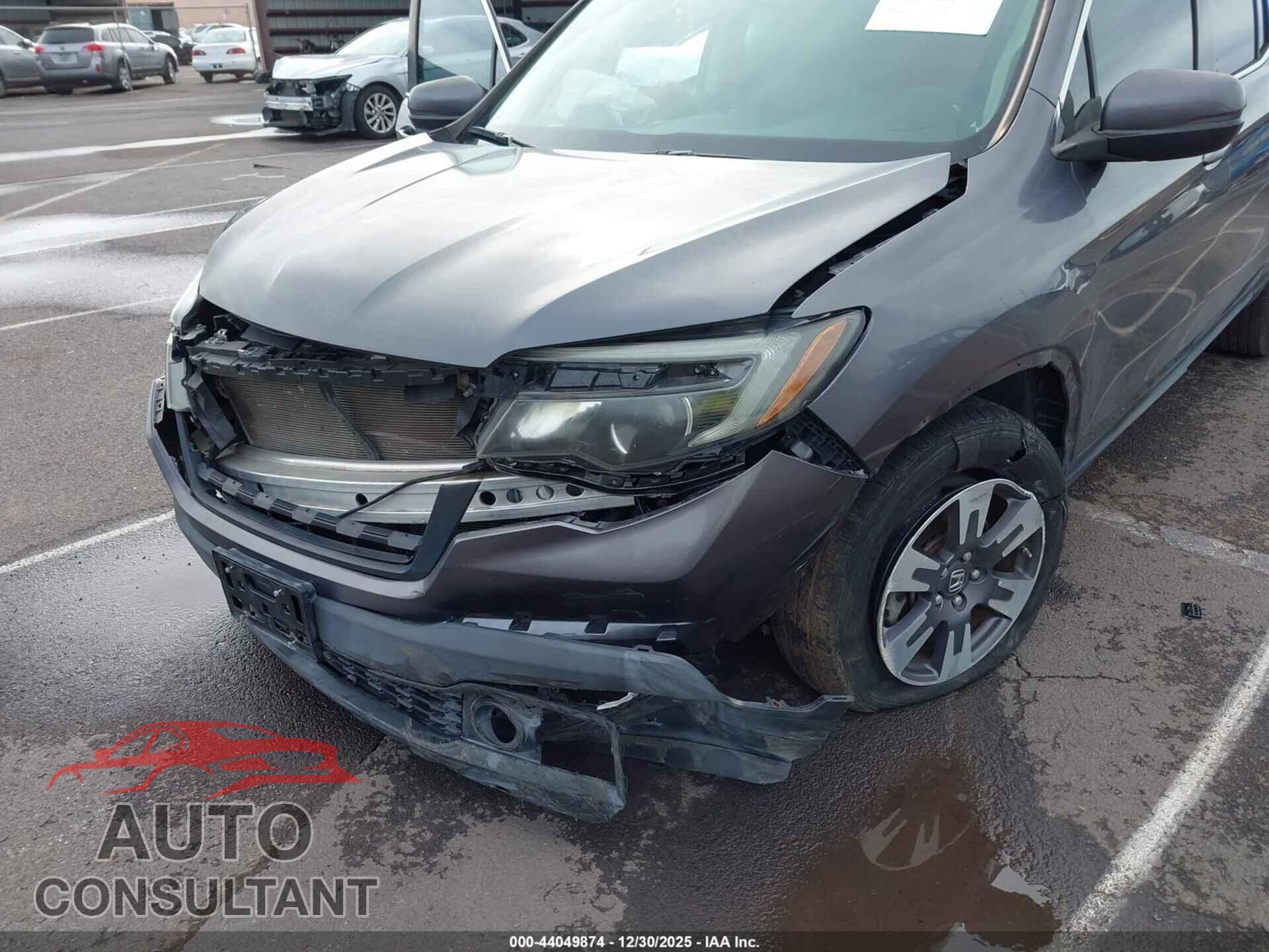 HONDA RIDGELINE 2017 - 5FPYK2F60HB011430