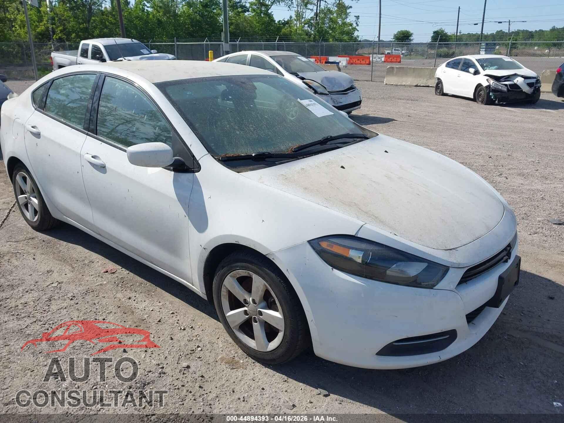 DODGE DART 2015 - 1C3CDFBB1FD192988