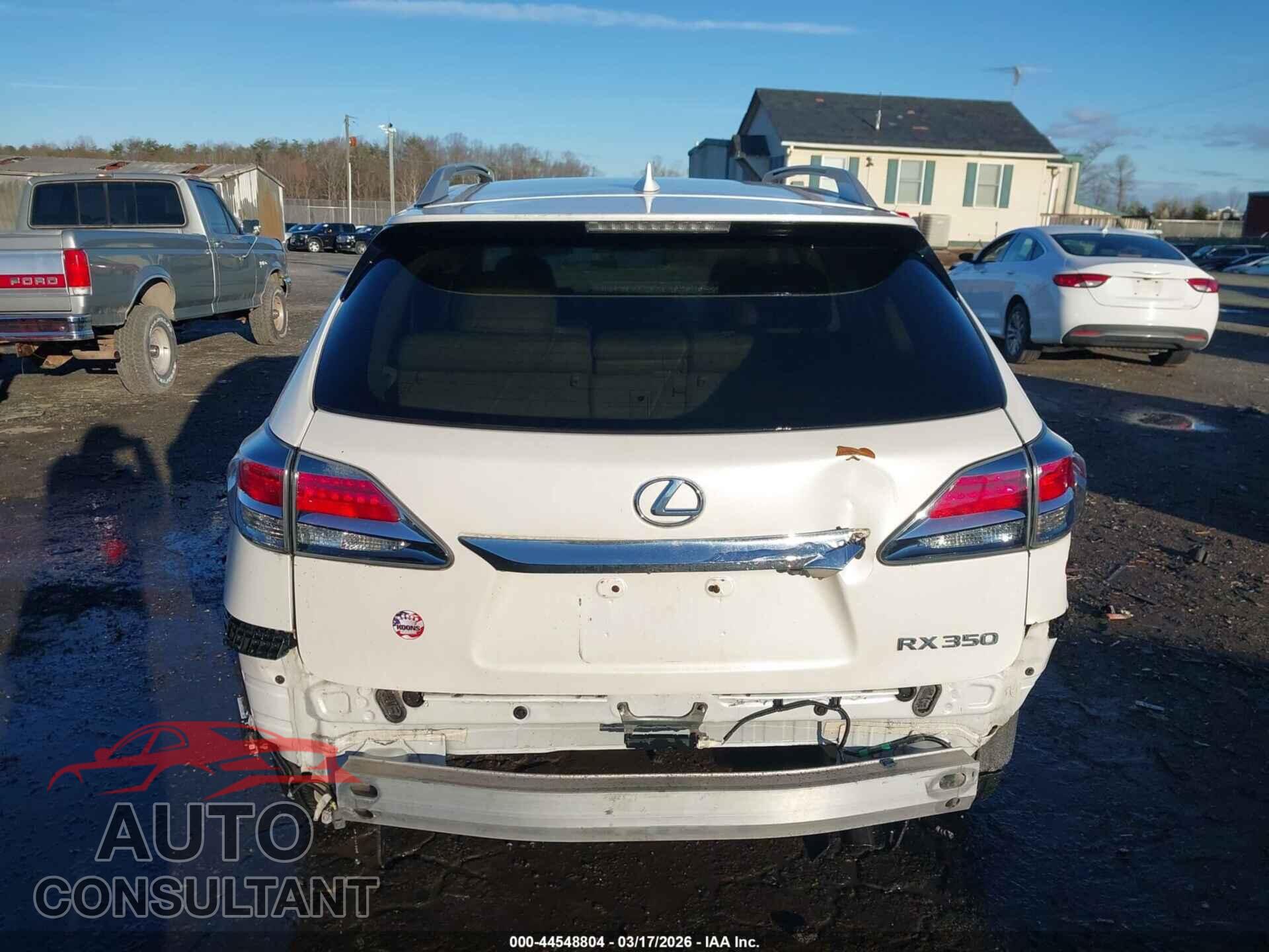 LEXUS RX 350 2015 - 2T2BK1BA5FC301405