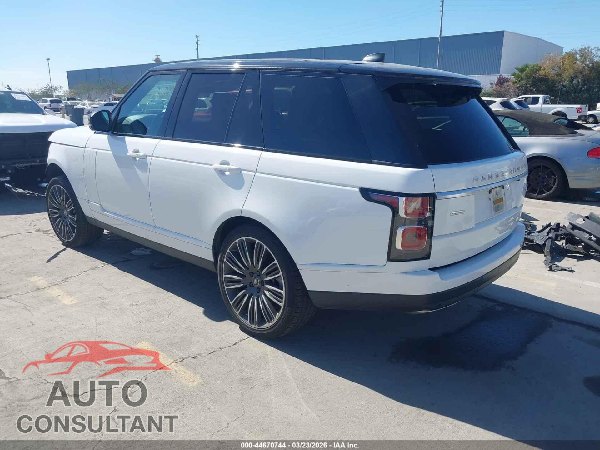 LAND ROVER RANGE ROVER 2018 - SALGS2RE8JA510653