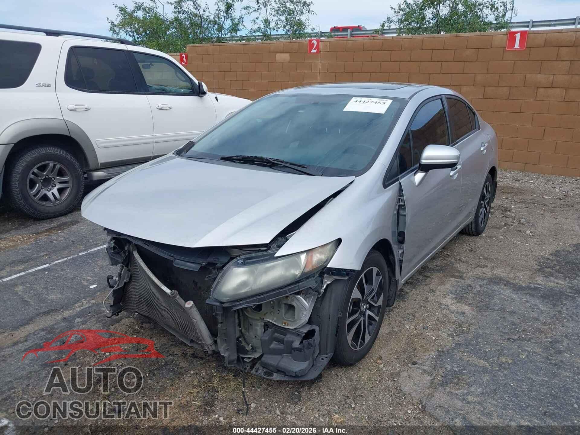 HONDA CIVIC 2014 - 19XFB2F81EE252206