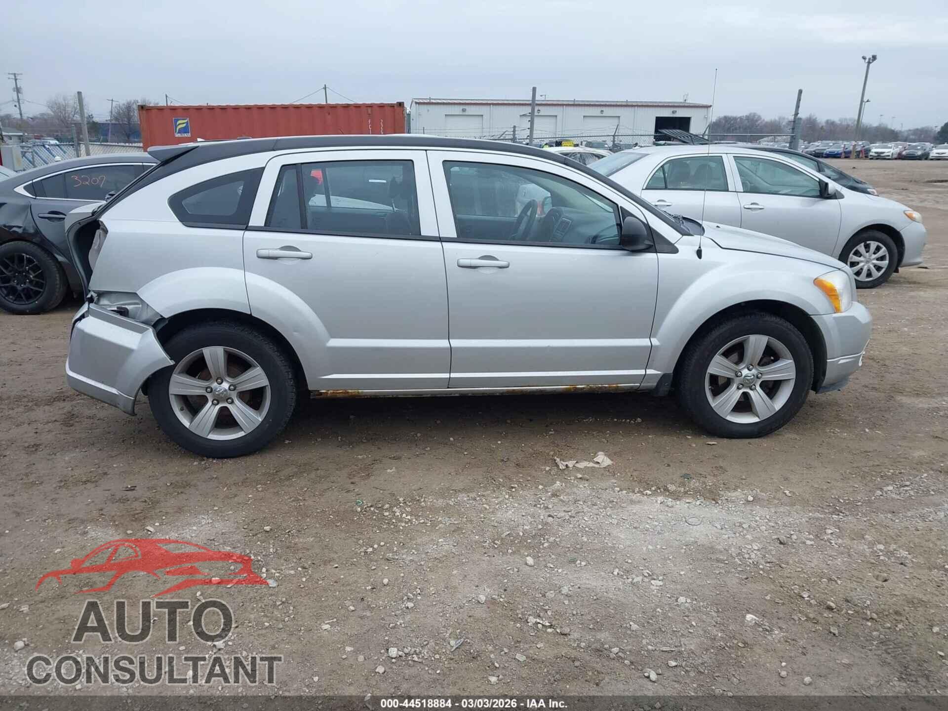 DODGE CALIBER 2011 - 1B3CB3HAXBD242443