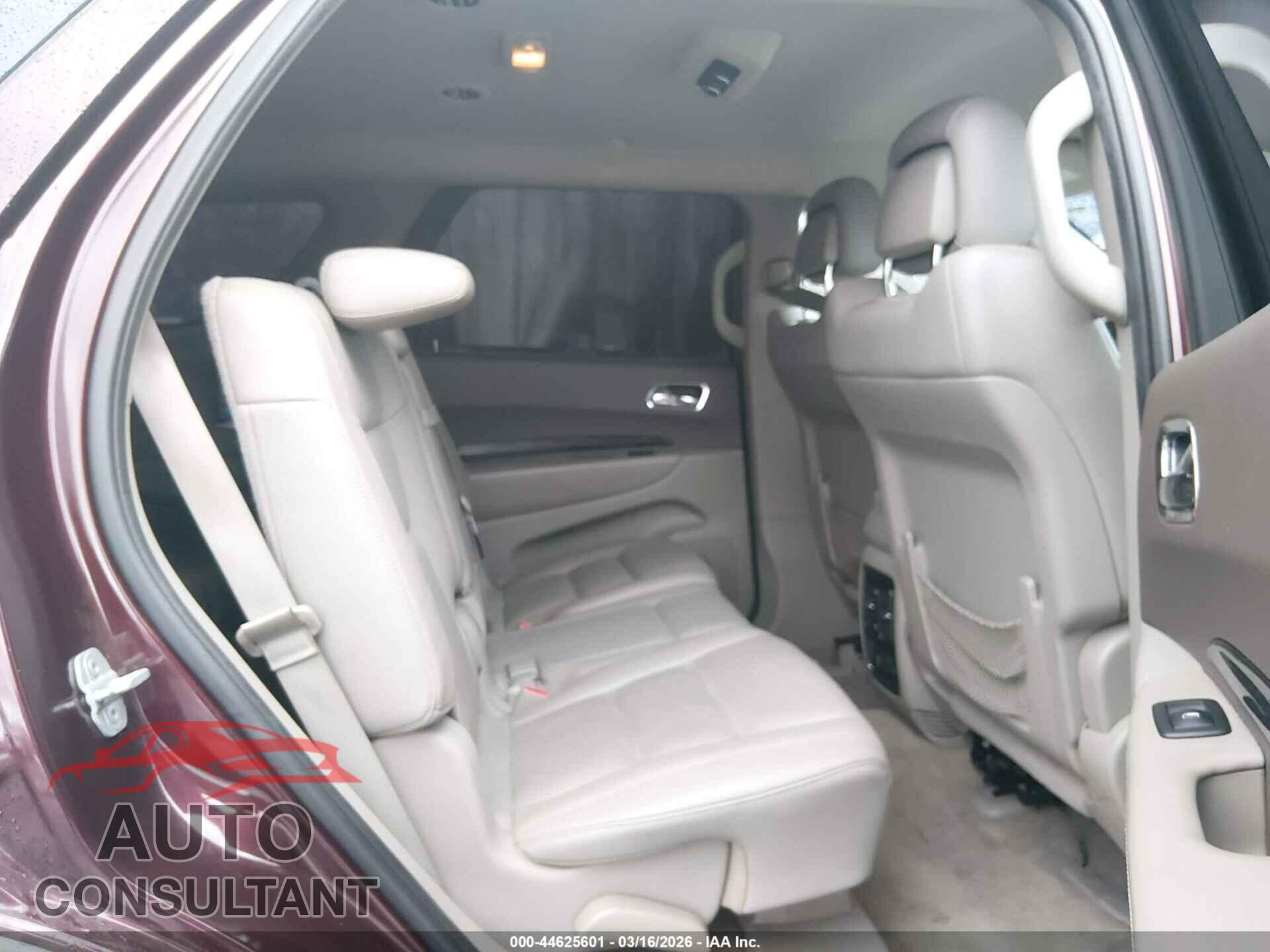 DODGE DURANGO 2012 - 1C4RDHDGXCC144398