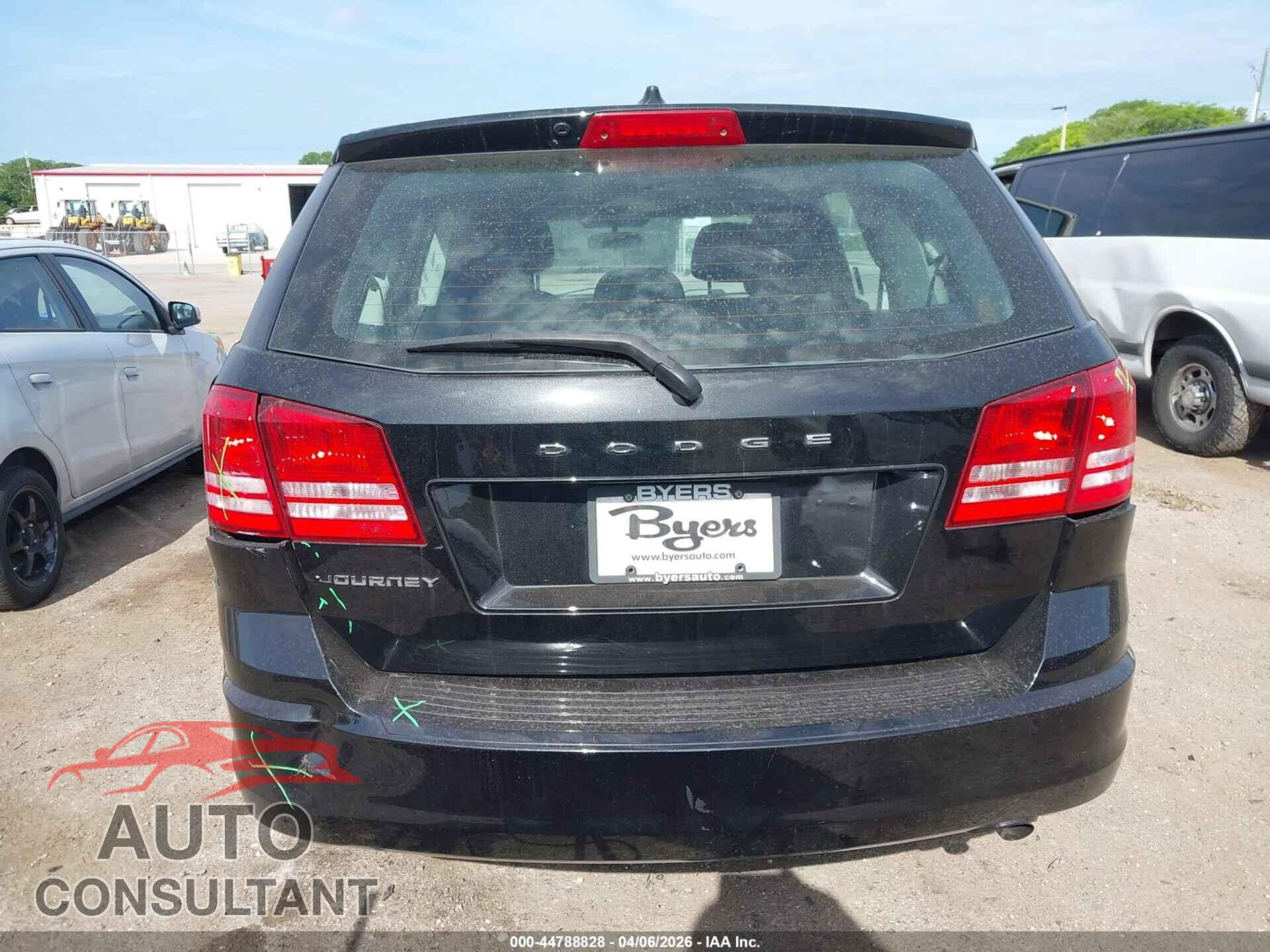 DODGE JOURNEY 2013 - 3C4PDCAB3DT582186
