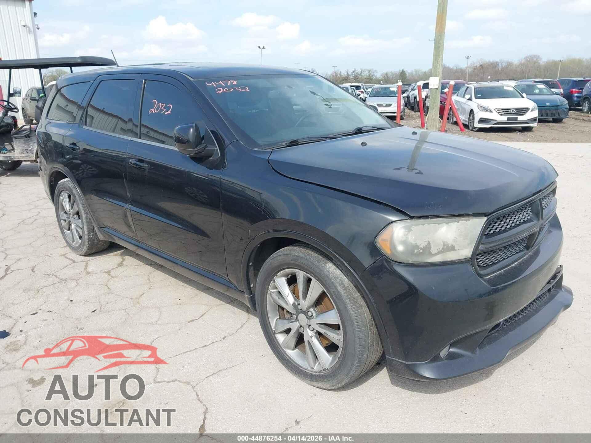 DODGE DURANGO 2012 - 1C4SDHCT7CC144472