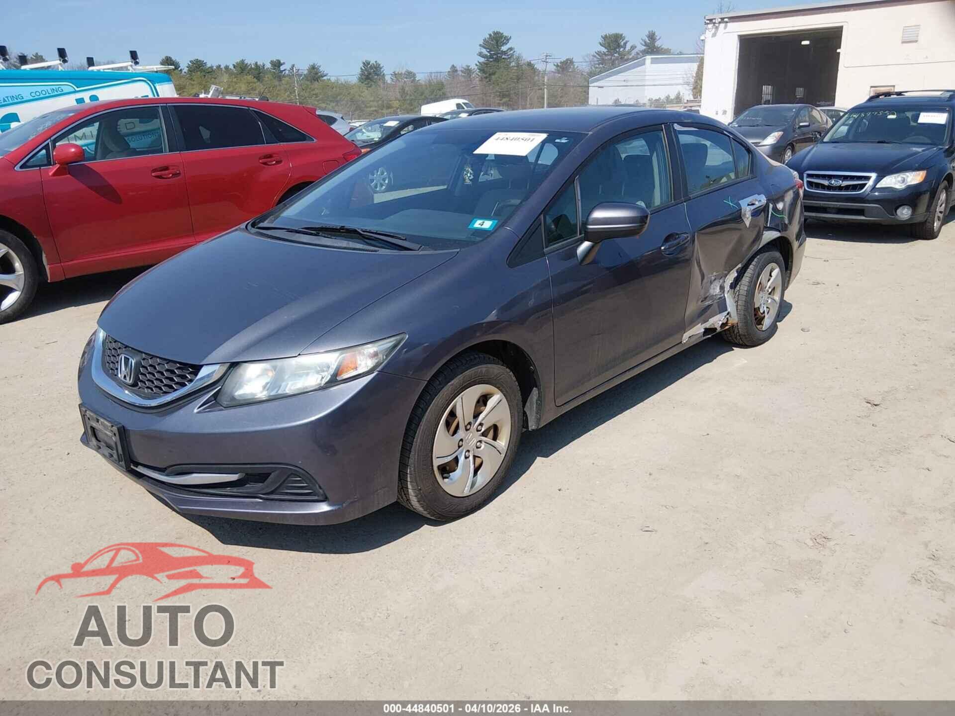 HONDA CIVIC 2015 - 19XFB2F52FE285786