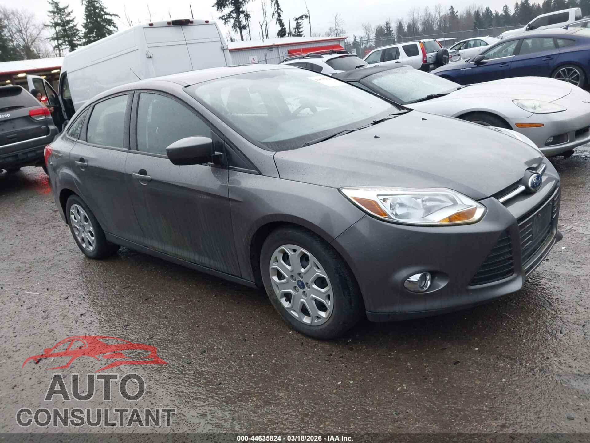 FORD FOCUS 2012 - 1FAHP3F20CL206355