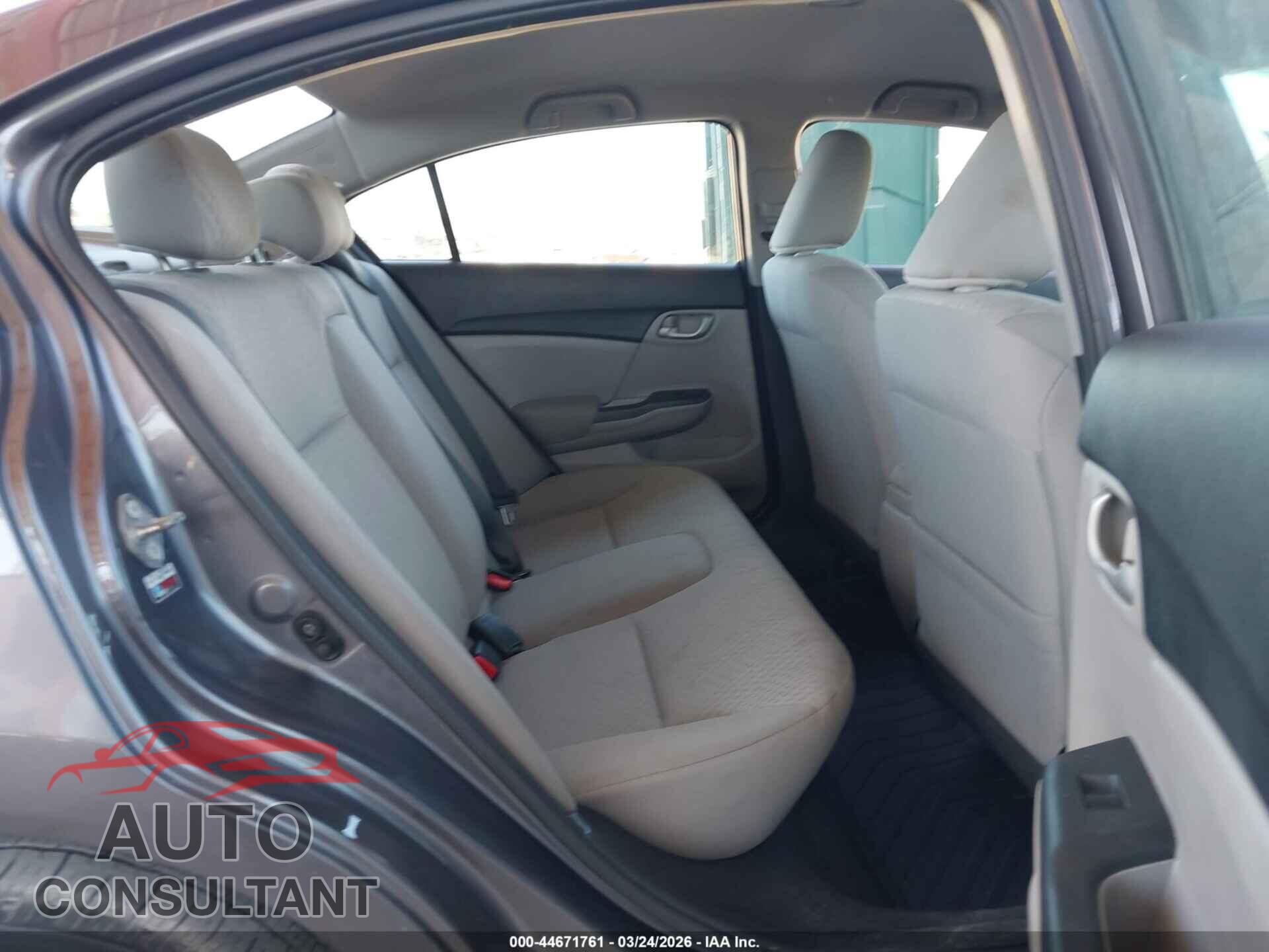 HONDA CIVIC 2015 - 19XFB2F55FE295499