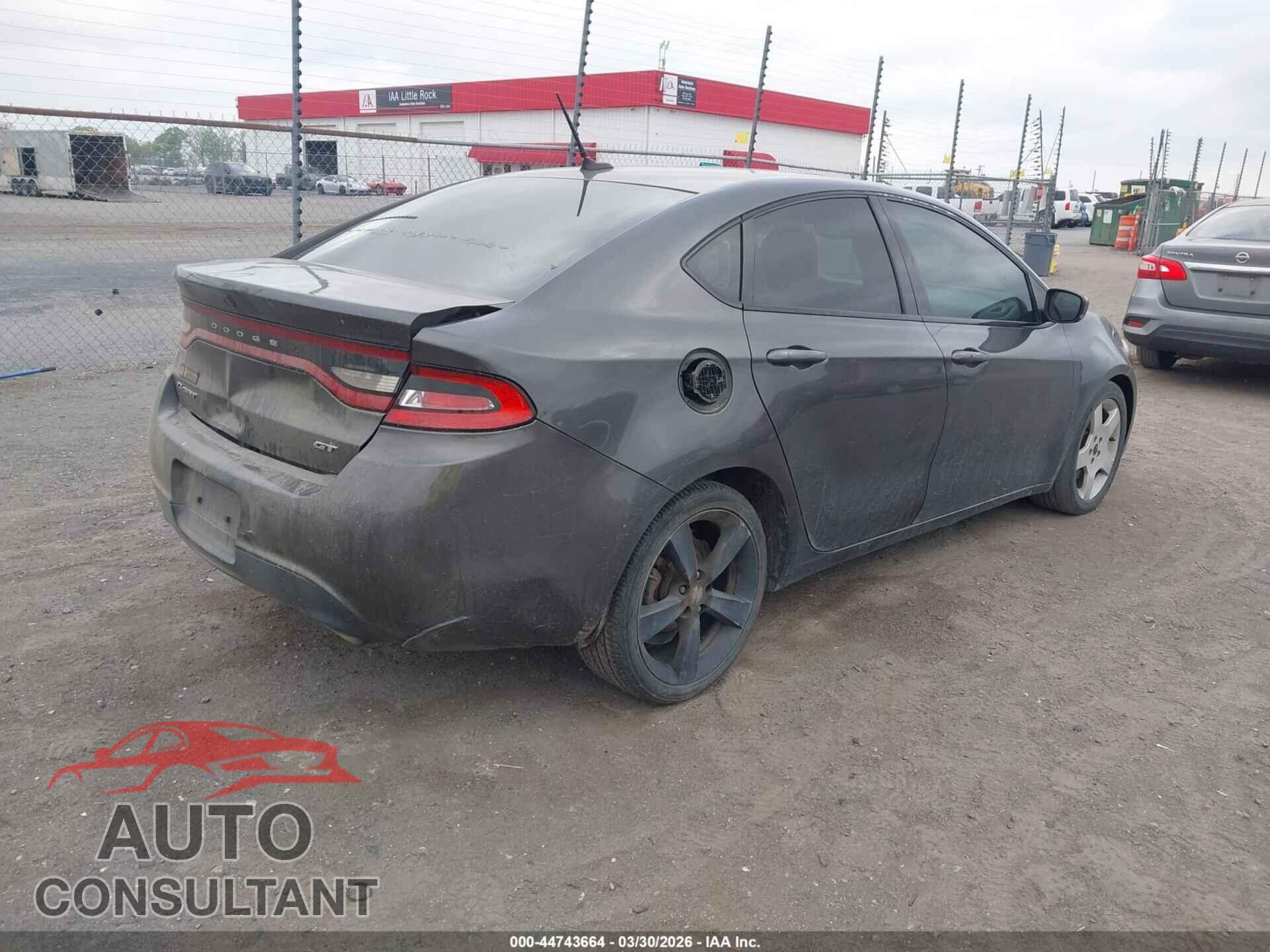 DODGE DART 2014 - 1C3CDFEB2ED742127