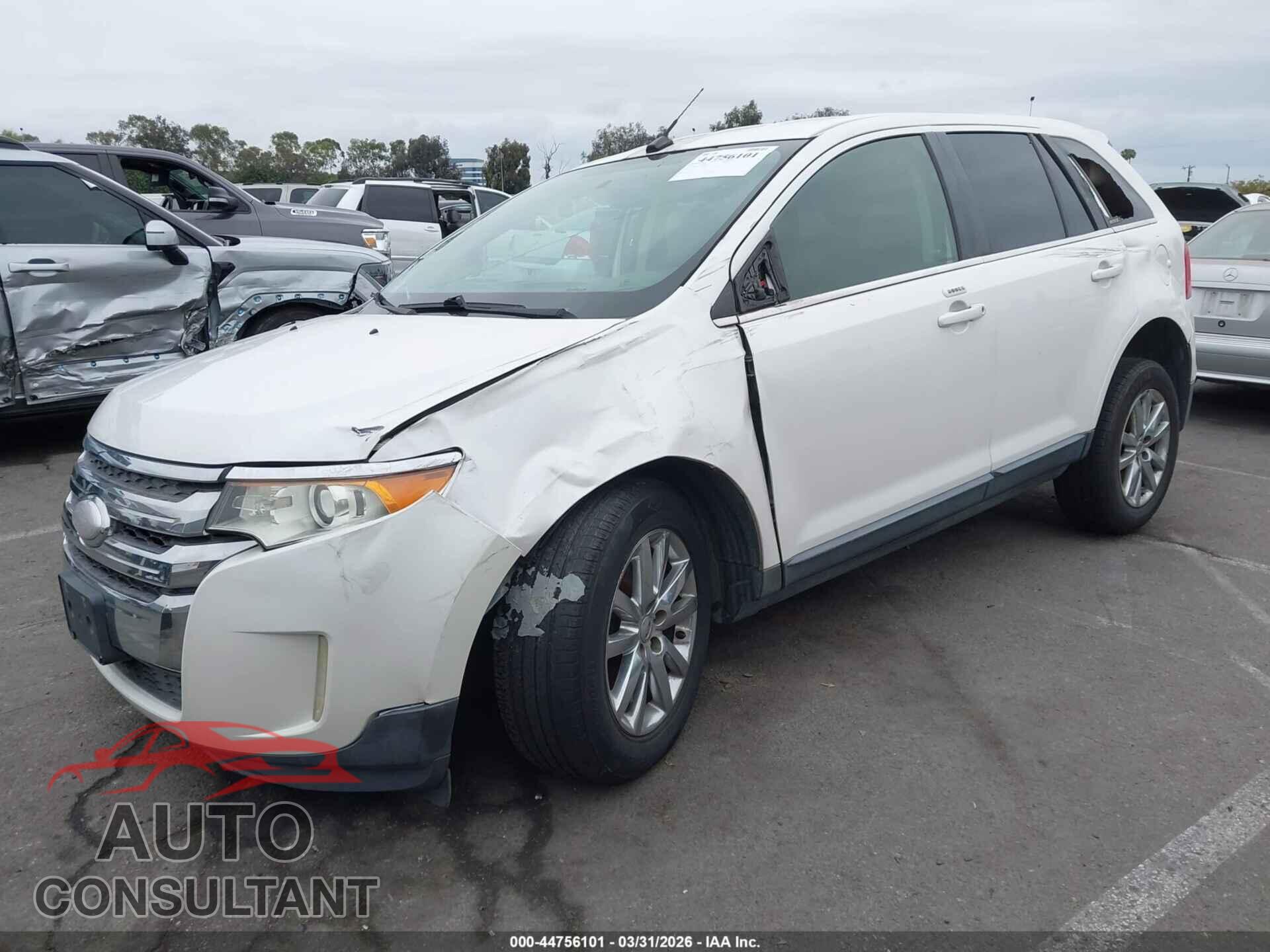 FORD EDGE 2012 - 2FMDK3KC1CBA60145