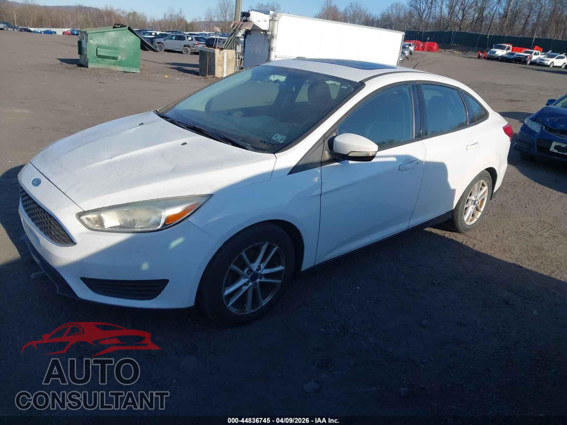 FORD FOCUS 2015 - 1FADP3F2XFL206592