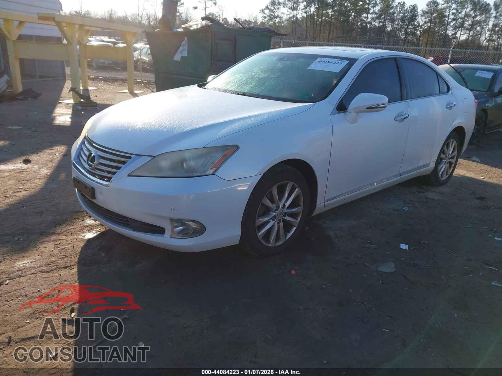 LEXUS ES 350 2011 - JTHBK1EG9B2453800