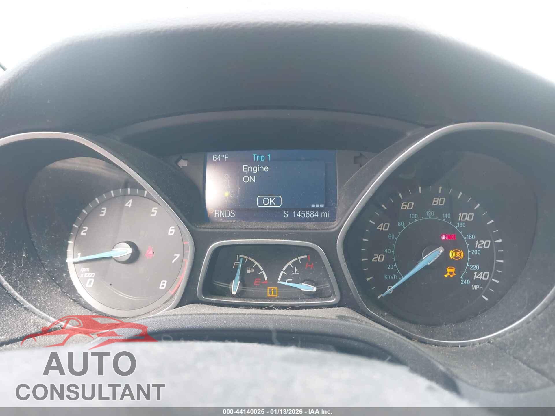 FORD FOCUS 2014 - 1FADP3K20EL455178