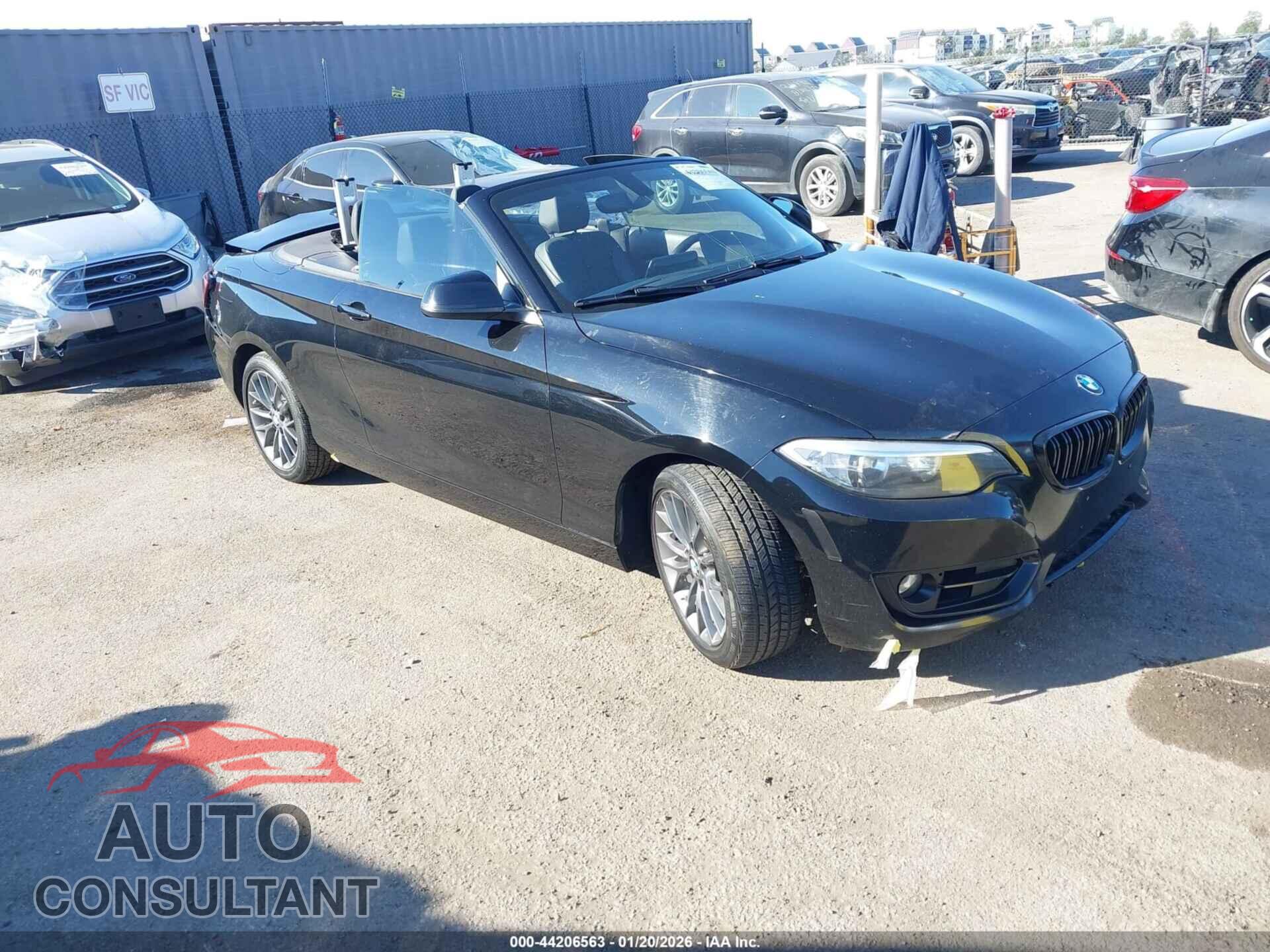 BMW 228I 2016 - WBA1K9C51GV321890