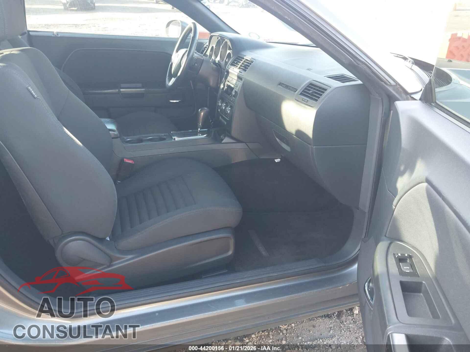DODGE CHALLENGER 2012 - 2C3CDYAG0CH258938