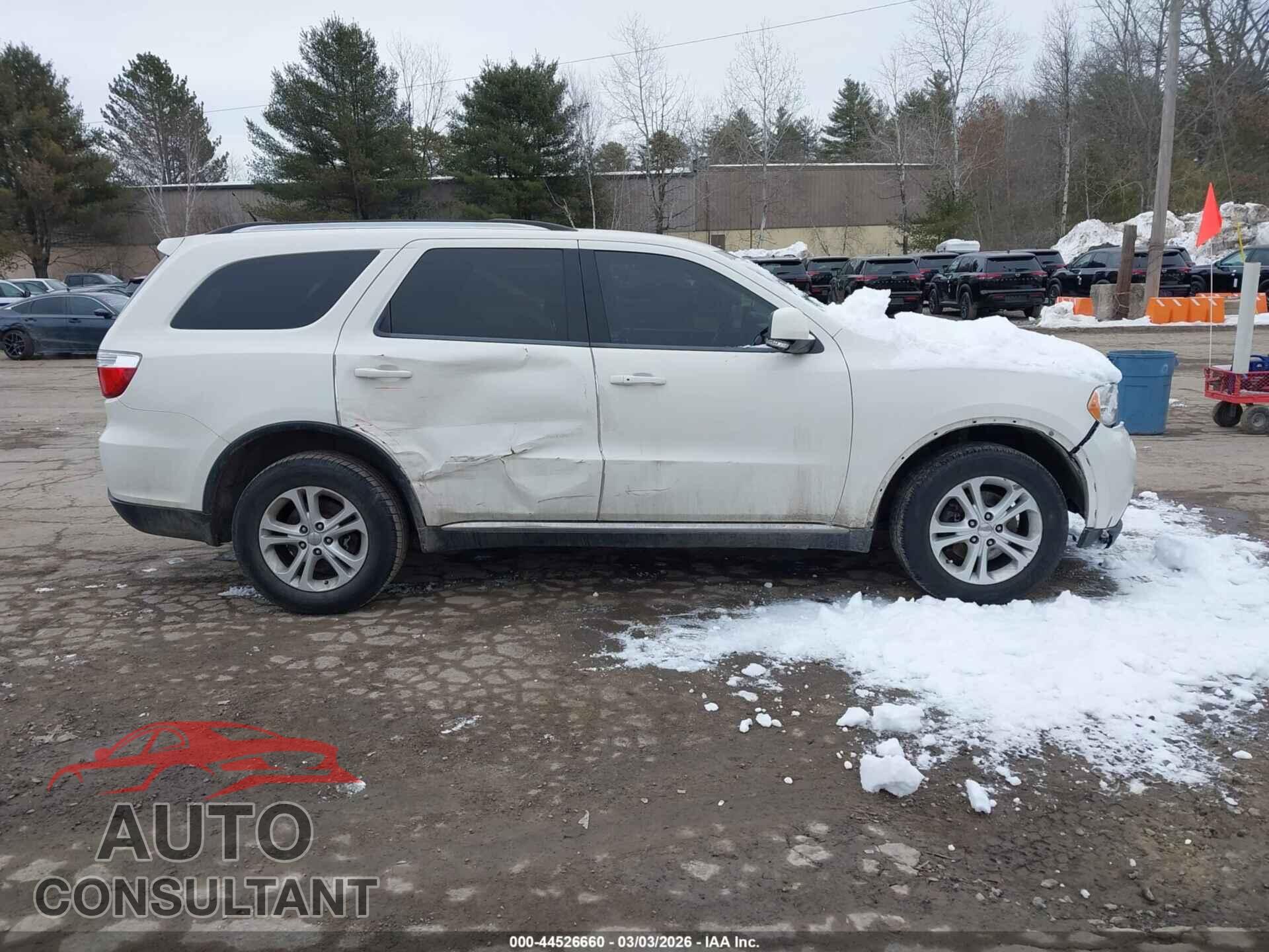 DODGE DURANGO 2012 - 1C4RDJDG6CC318037