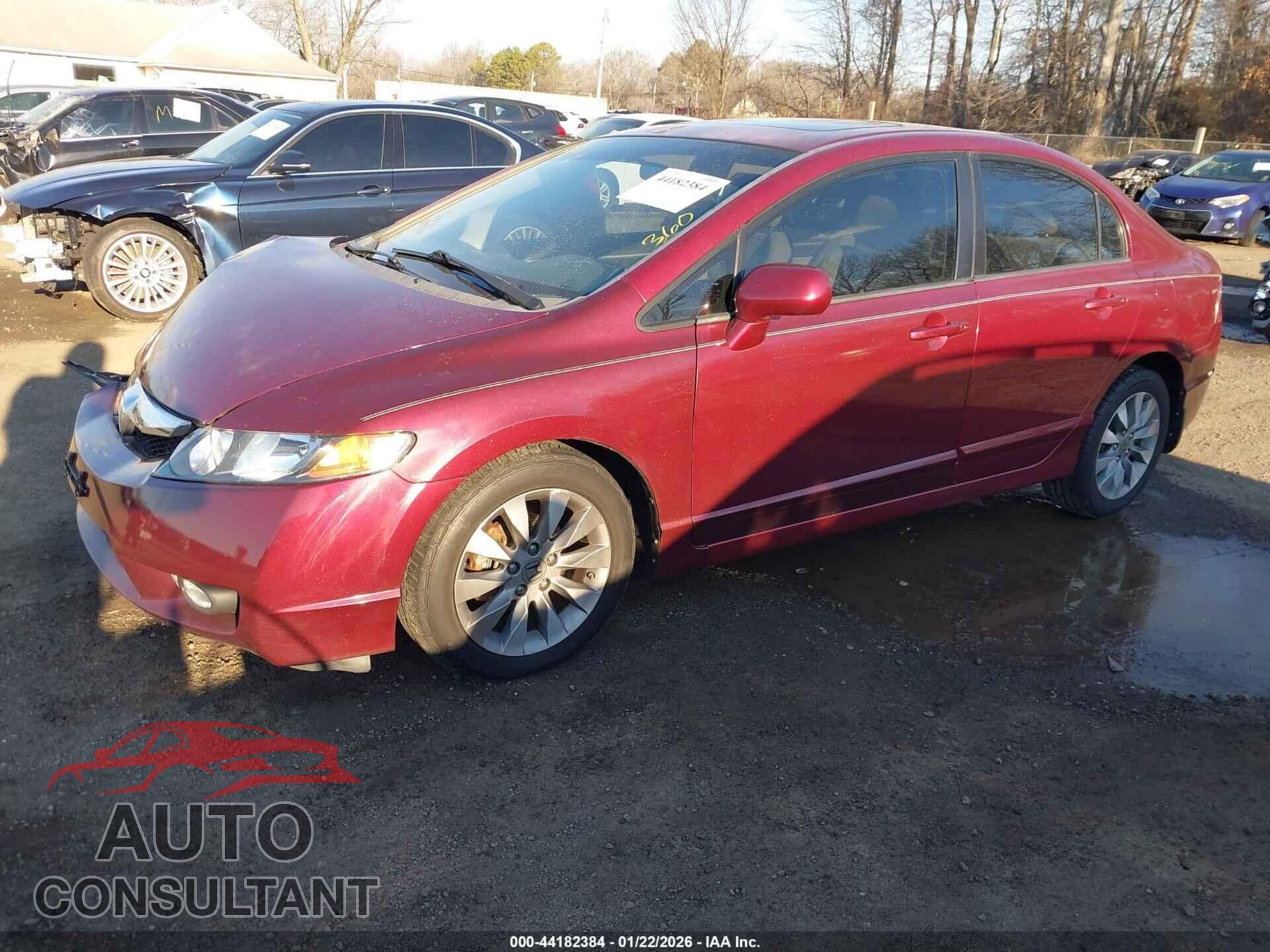 HONDA CIVIC 2011 - 2HGFA1F84BH502276