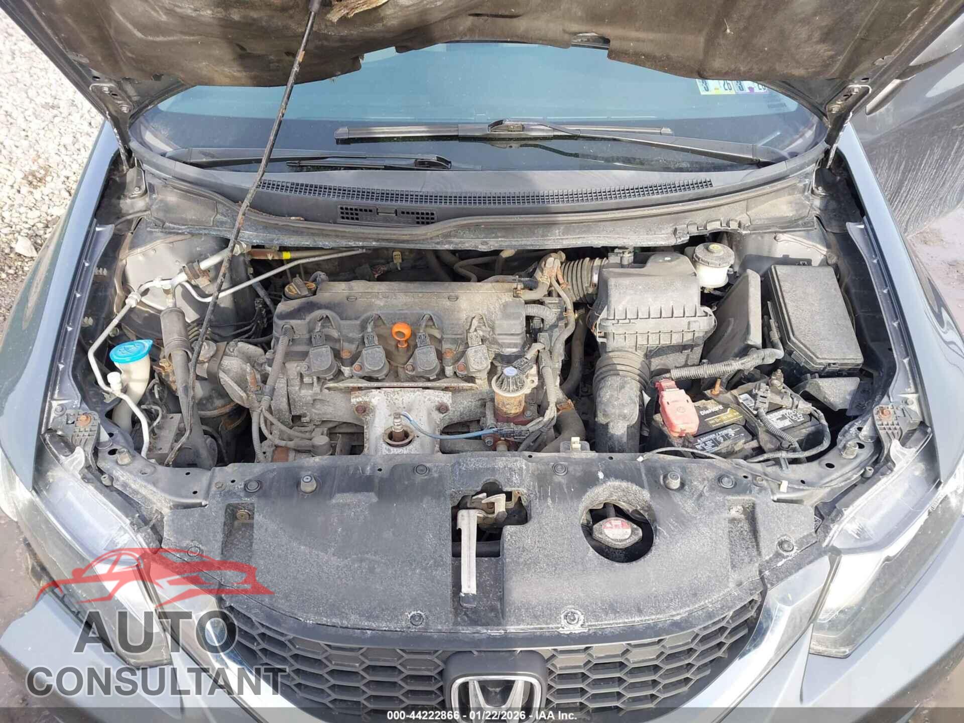 HONDA CIVIC 2013 - 19XFB2F5XDE214977