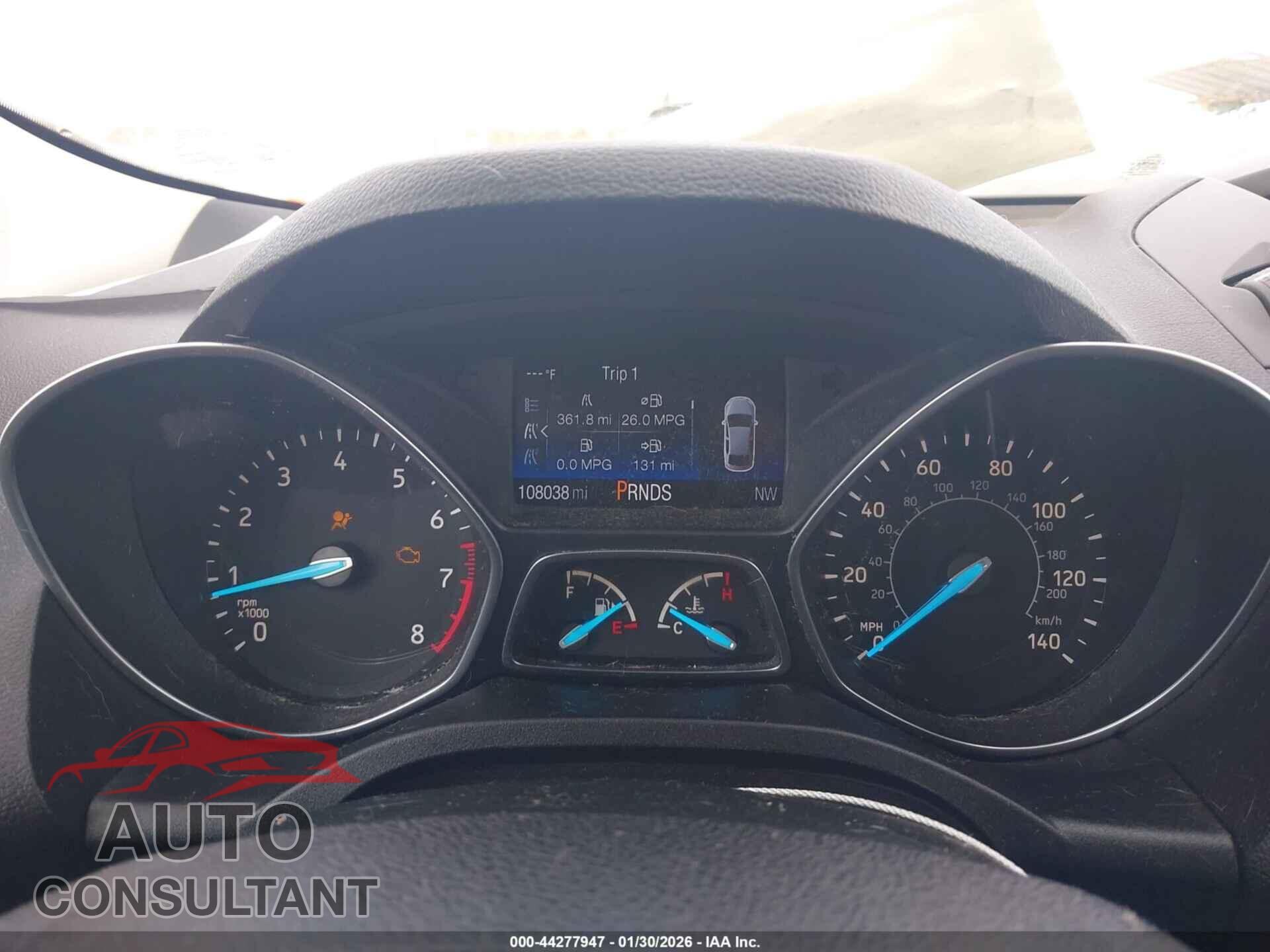 FORD ESCAPE 2017 - 1FMCU0F76HUC73899