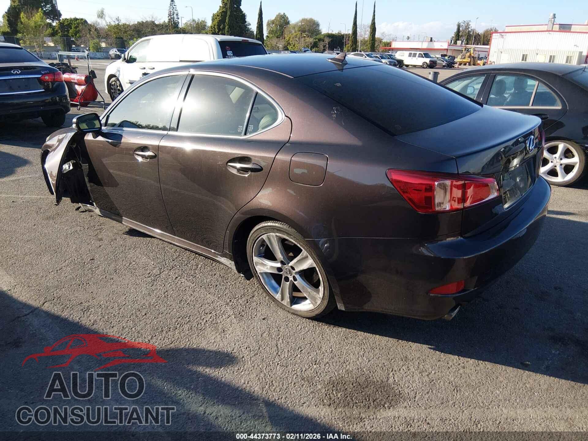 LEXUS IS 250 2012 - JTHBF5C29C5178545