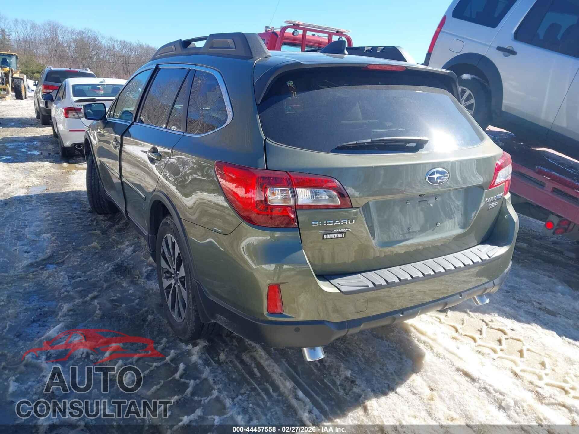 SUBARU OUTBACK 2017 - 4S4BSENC9H3239295