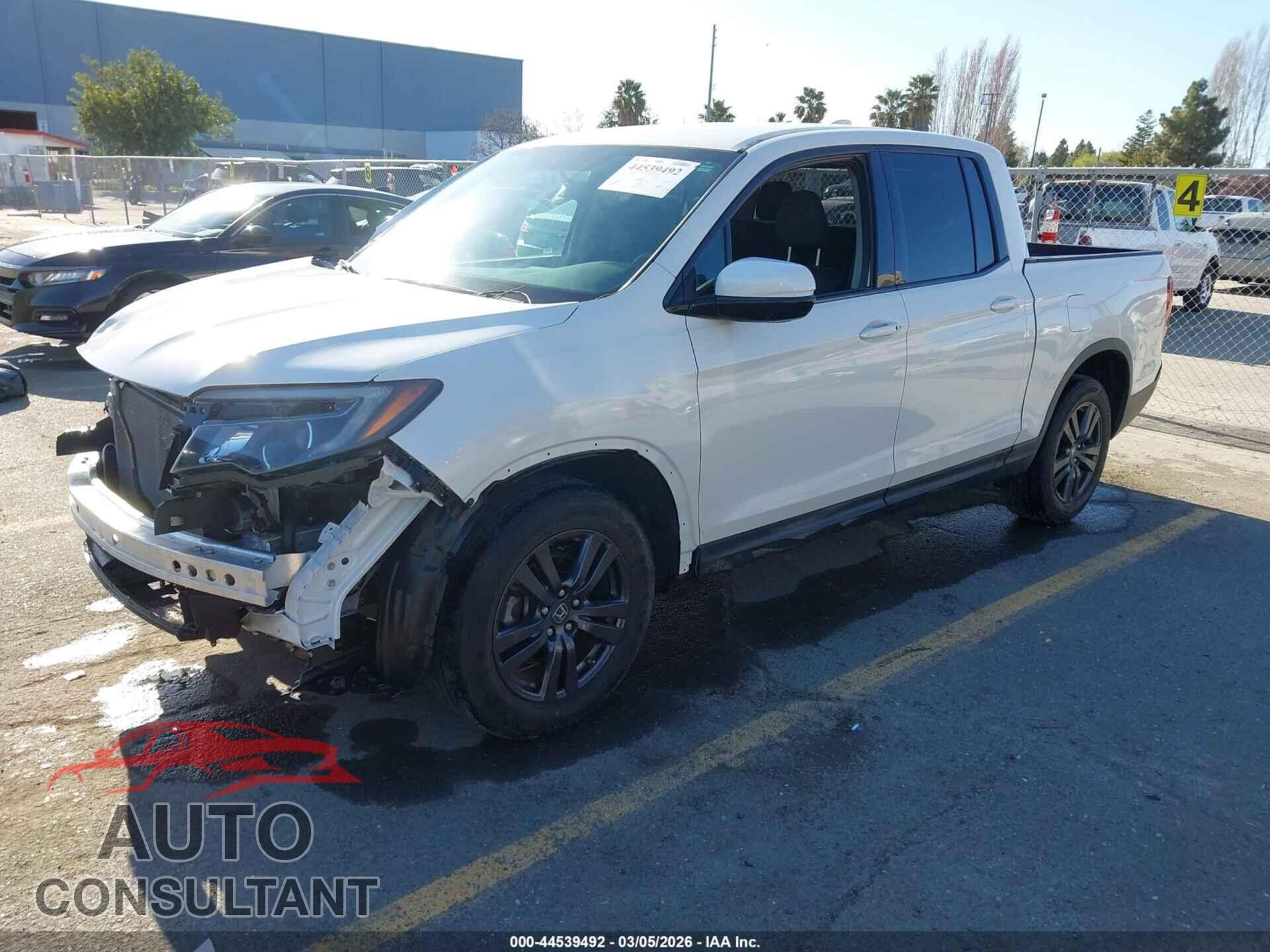 HONDA RIDGELINE 2019 - 5FPYK2F10KB007115