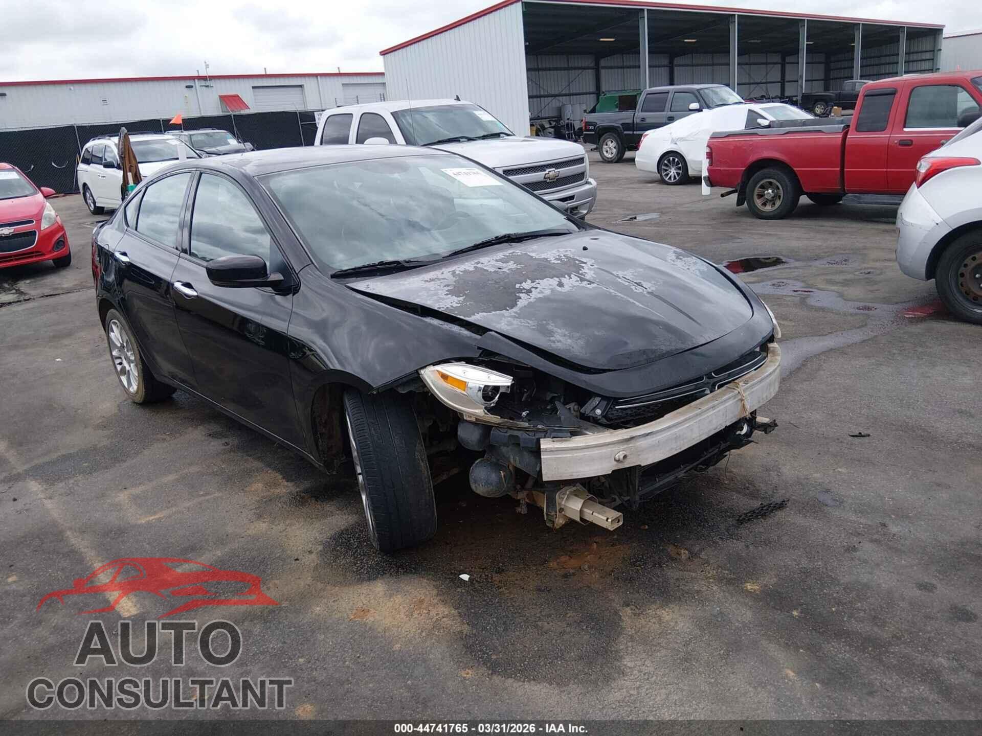 DODGE DART 2013 - 1C3CDFCA4DD247338