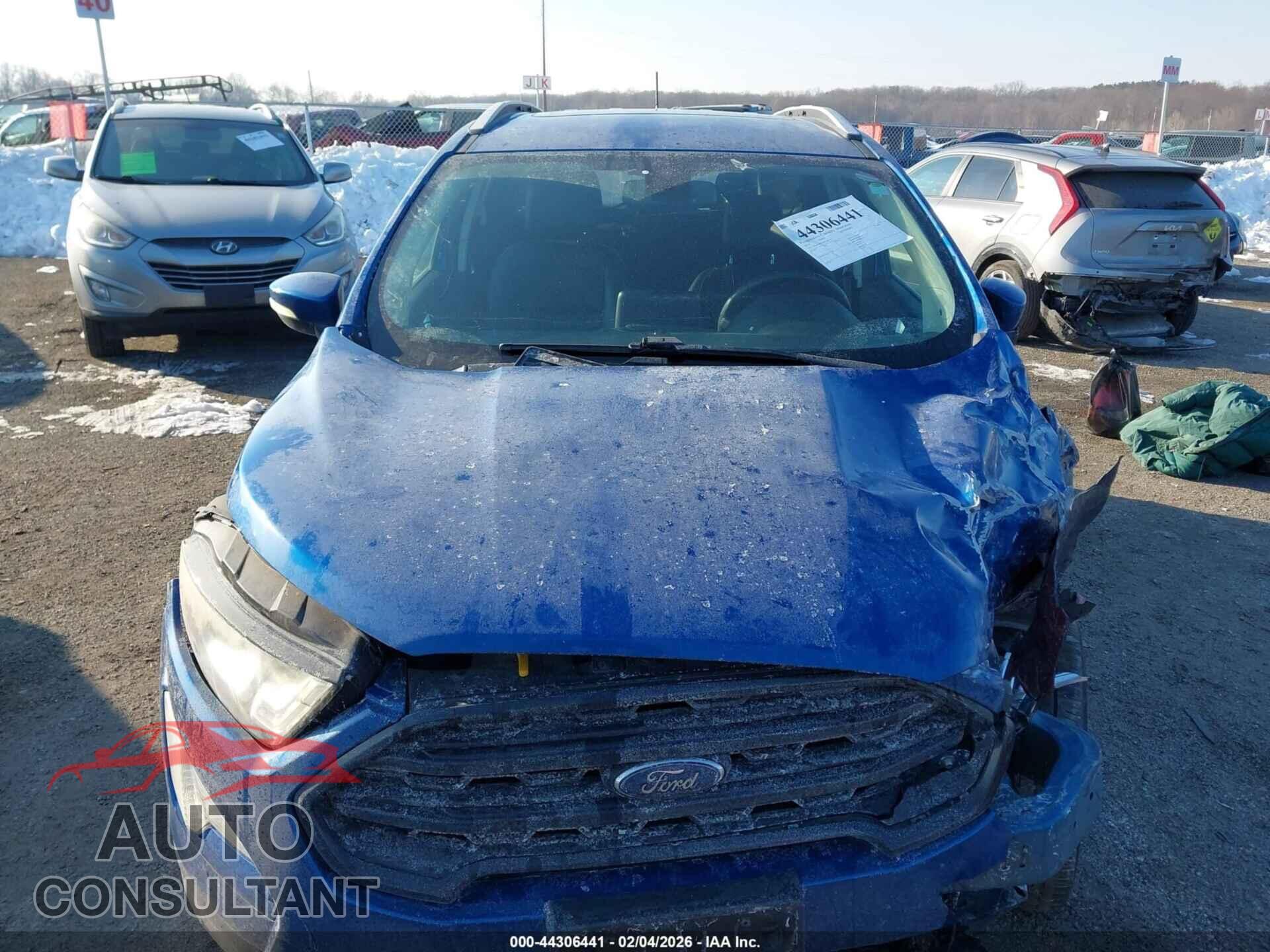 FORD ECOSPORT 2019 - MAJ6S3KLXKC284130